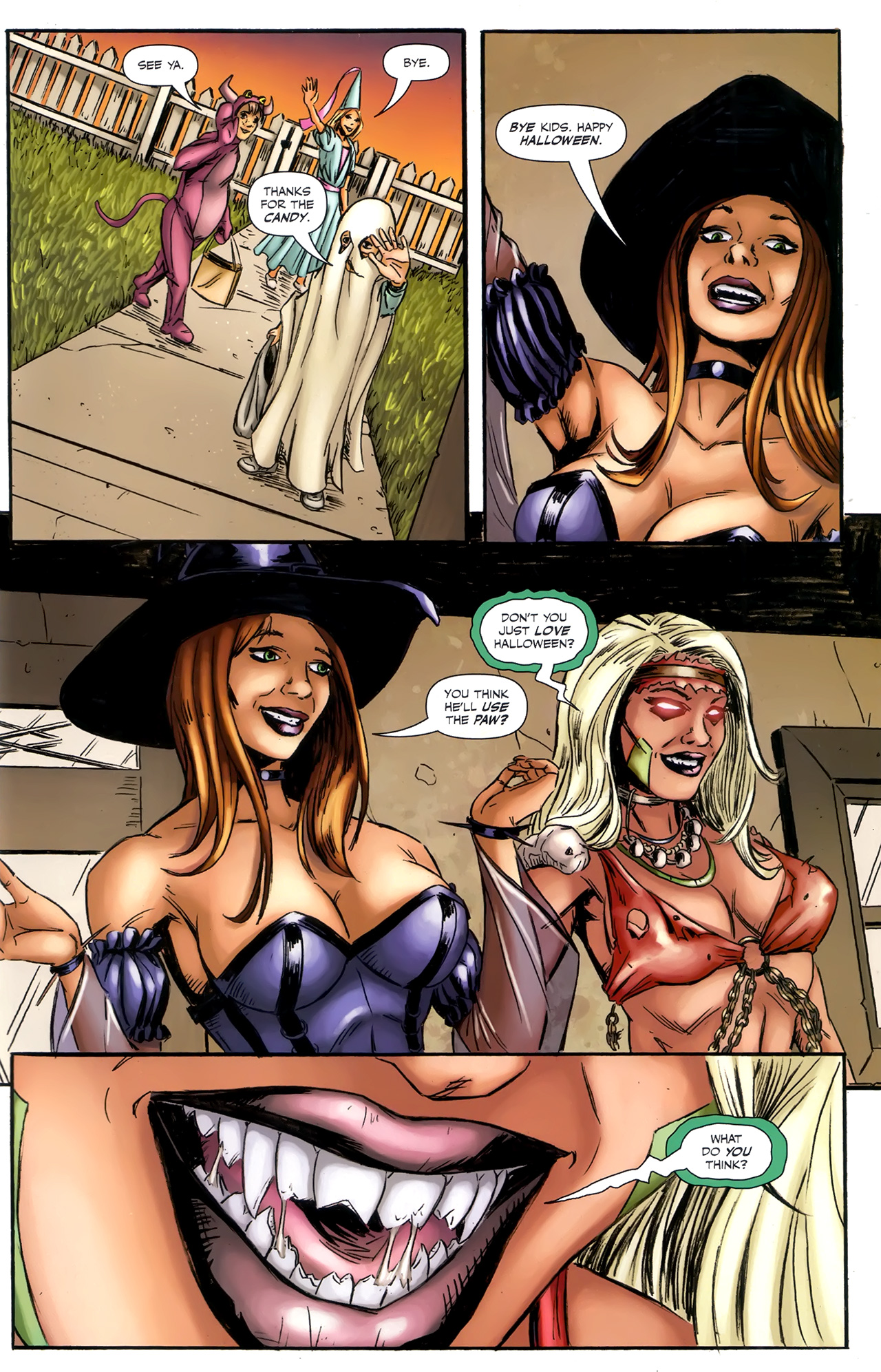 Read online Grimm Fairy Tales: Halloween Special comic -  Issue #1 - 43