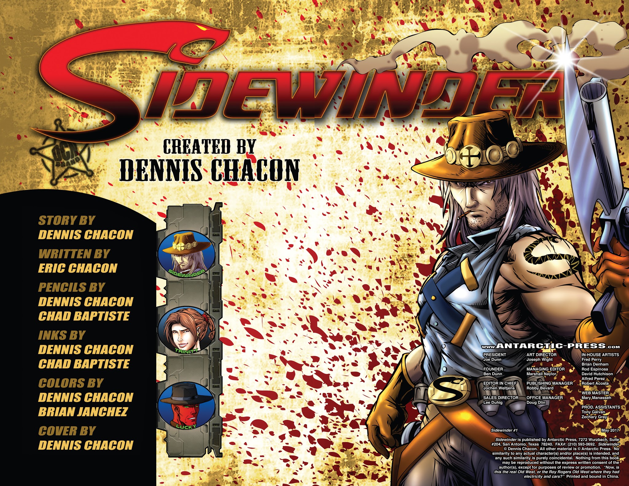Read online Sidewinder comic -  Issue #1 - 2