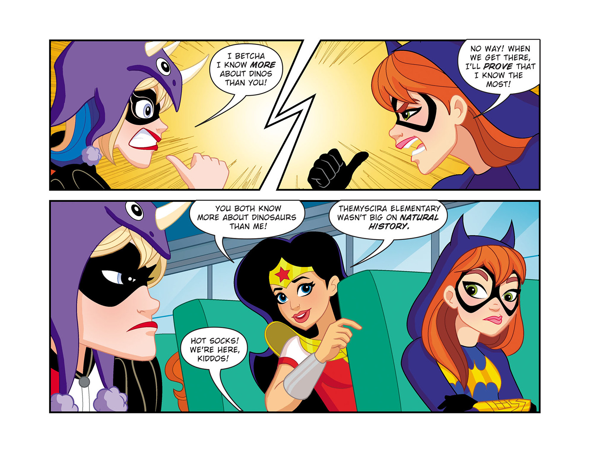 Read online DC Super Hero Girls: Past Times at Super Hero High comic -  Issue #1 - 17
