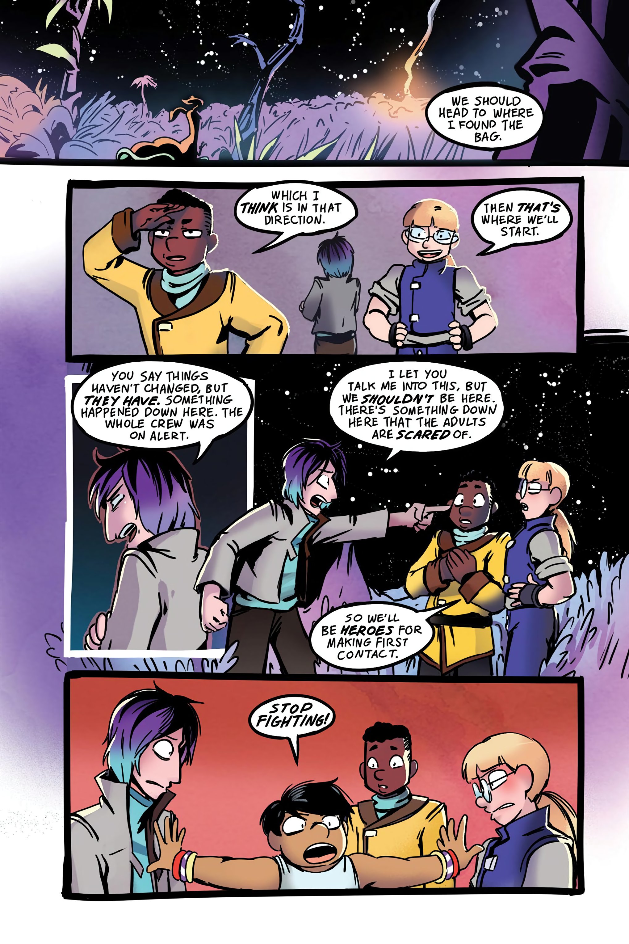 Read online Cosmic Cadets: Contact! comic -  Issue # TPB (Part 1) - 35