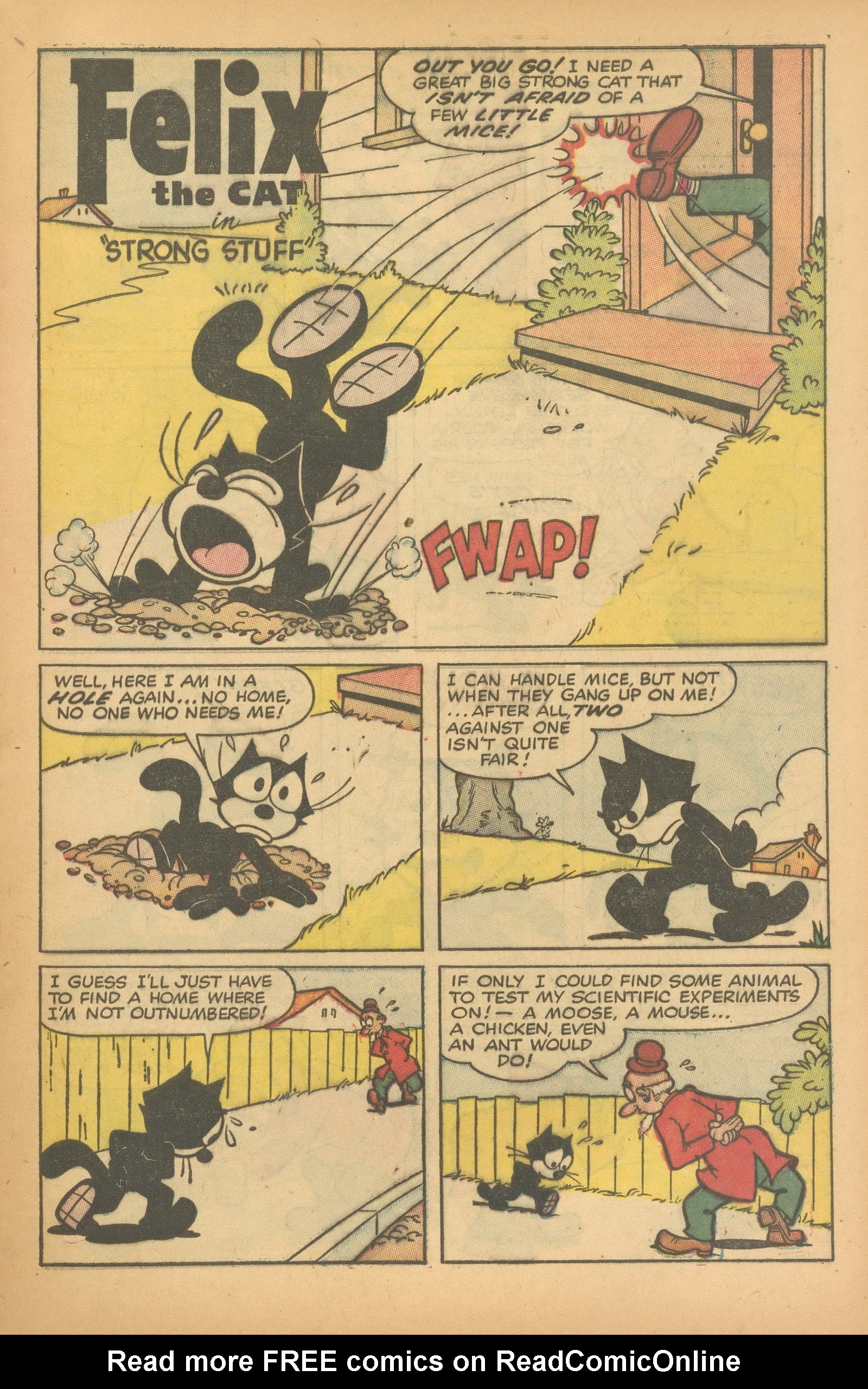 Read online Felix the Cat (1955) comic -  Issue #63 - 5