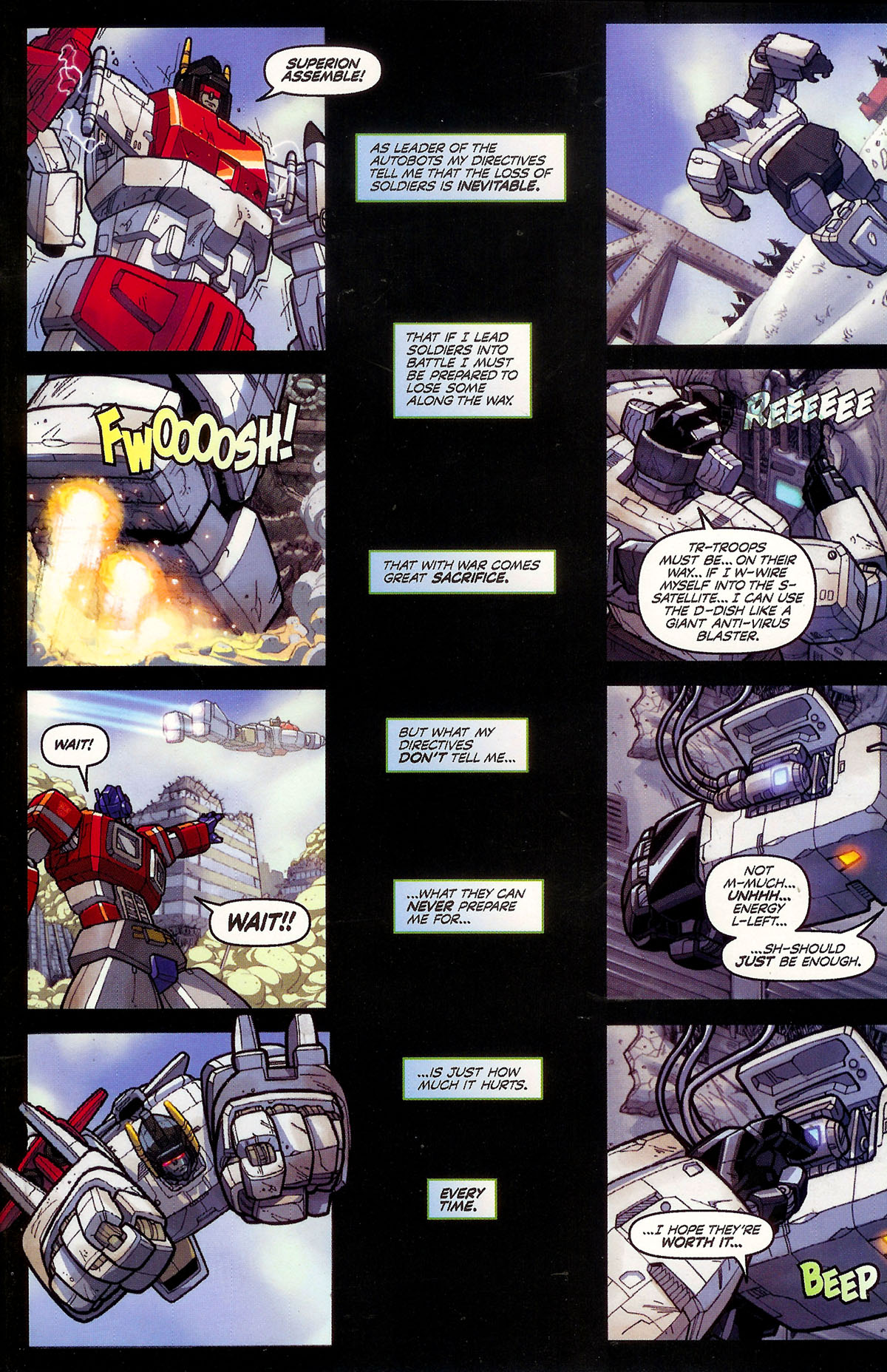 Read online Transformers: Generation 1 (2002) comic -  Issue #6 - 23