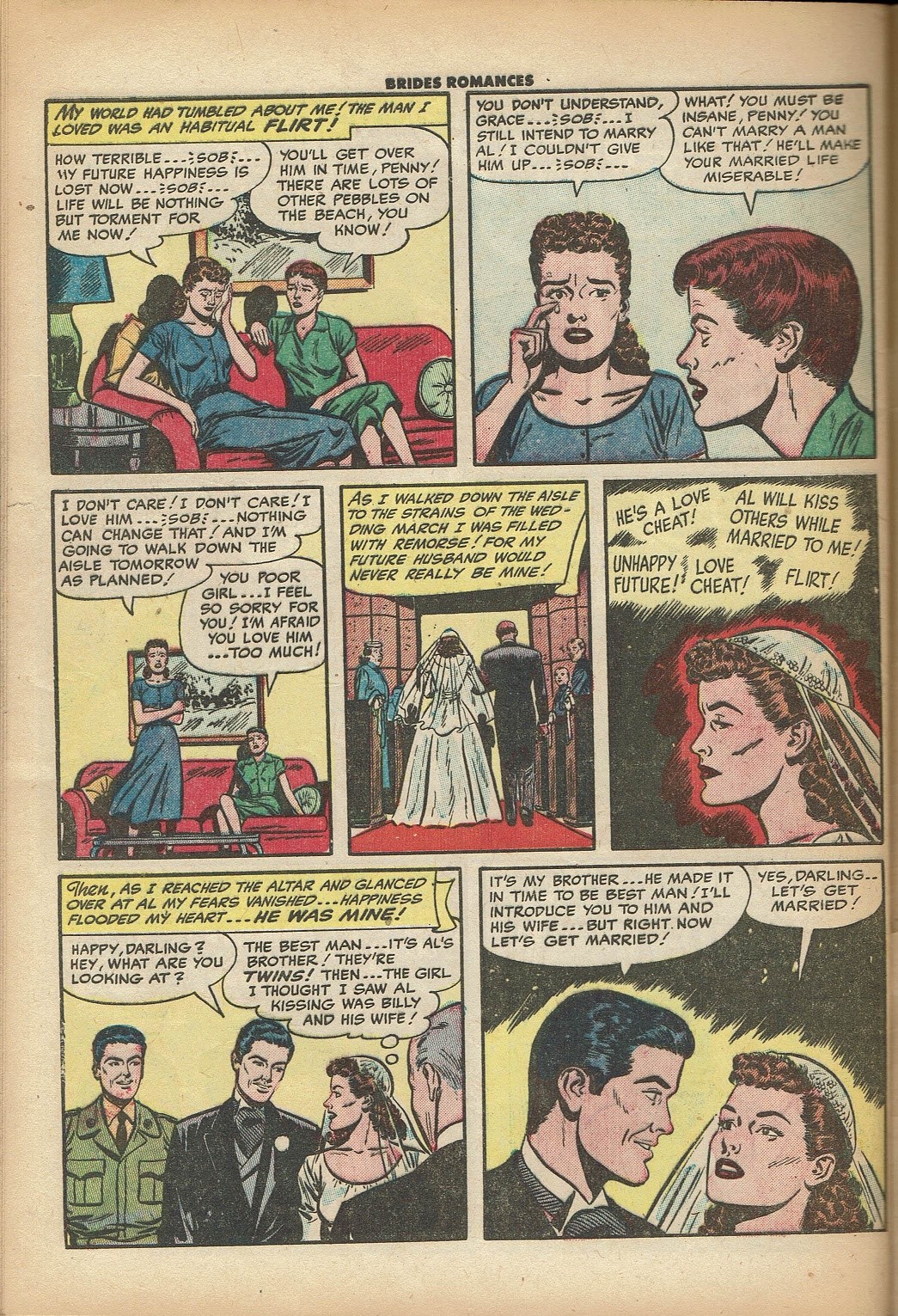 Read online Brides Romances comic -  Issue #8 - 32