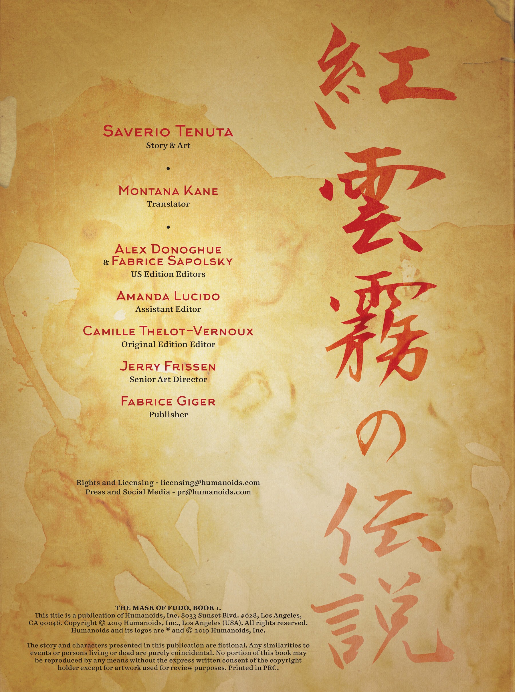 Read online The Mask of Fudo comic -  Issue #2 - 3