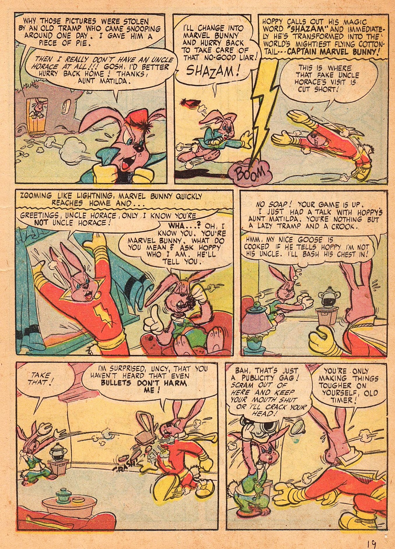 Read online Hoppy The Marvel Bunny comic -  Issue #8 - 19
