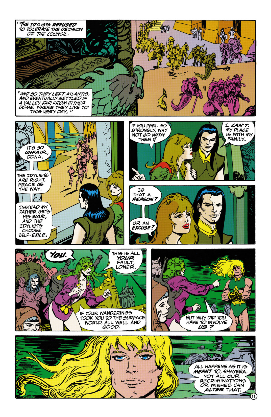Read online The Atlantis Chronicles comic -  Issue #6 - 11