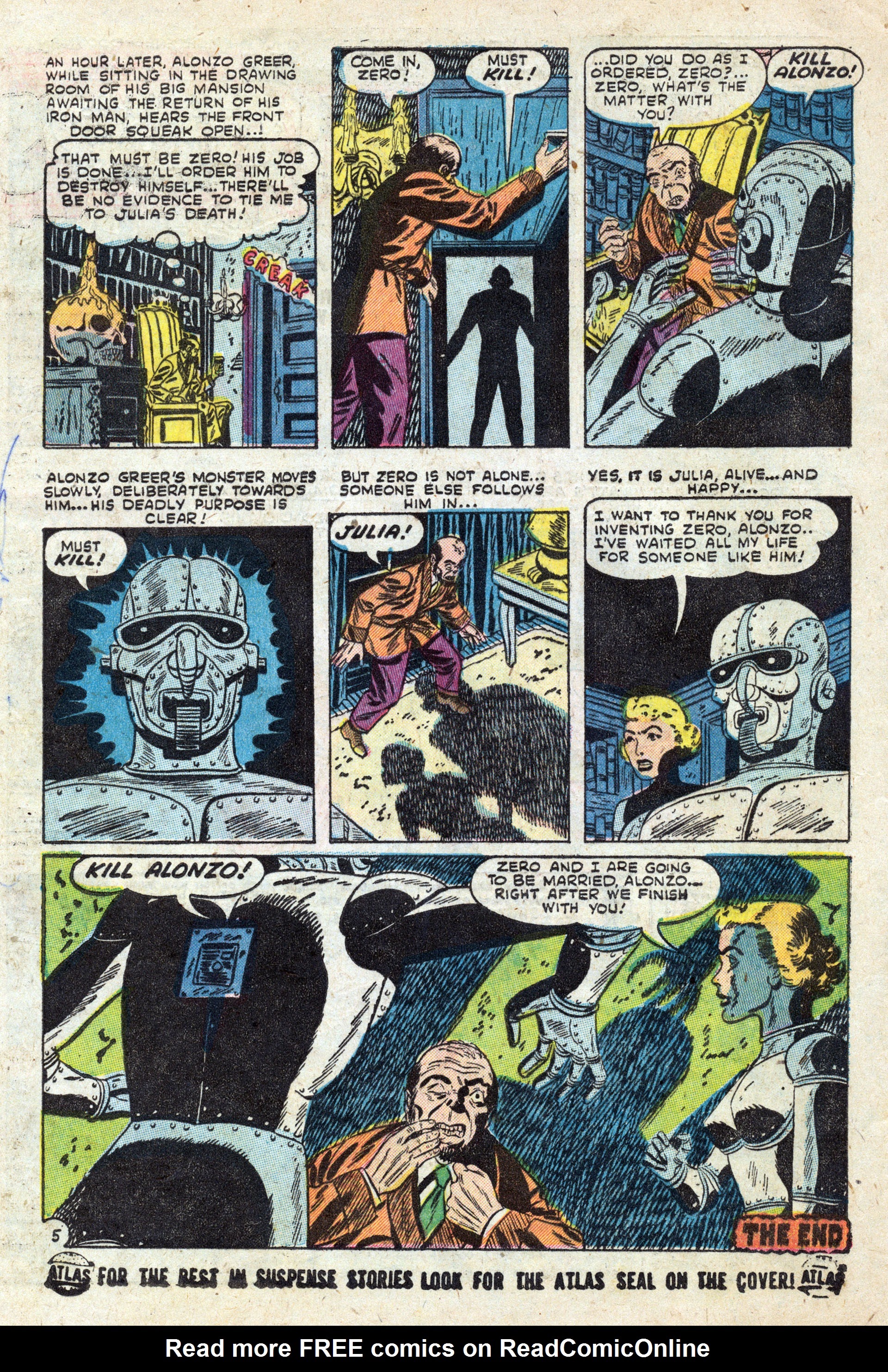 Read online Mystery Tales comic -  Issue #7 - 33