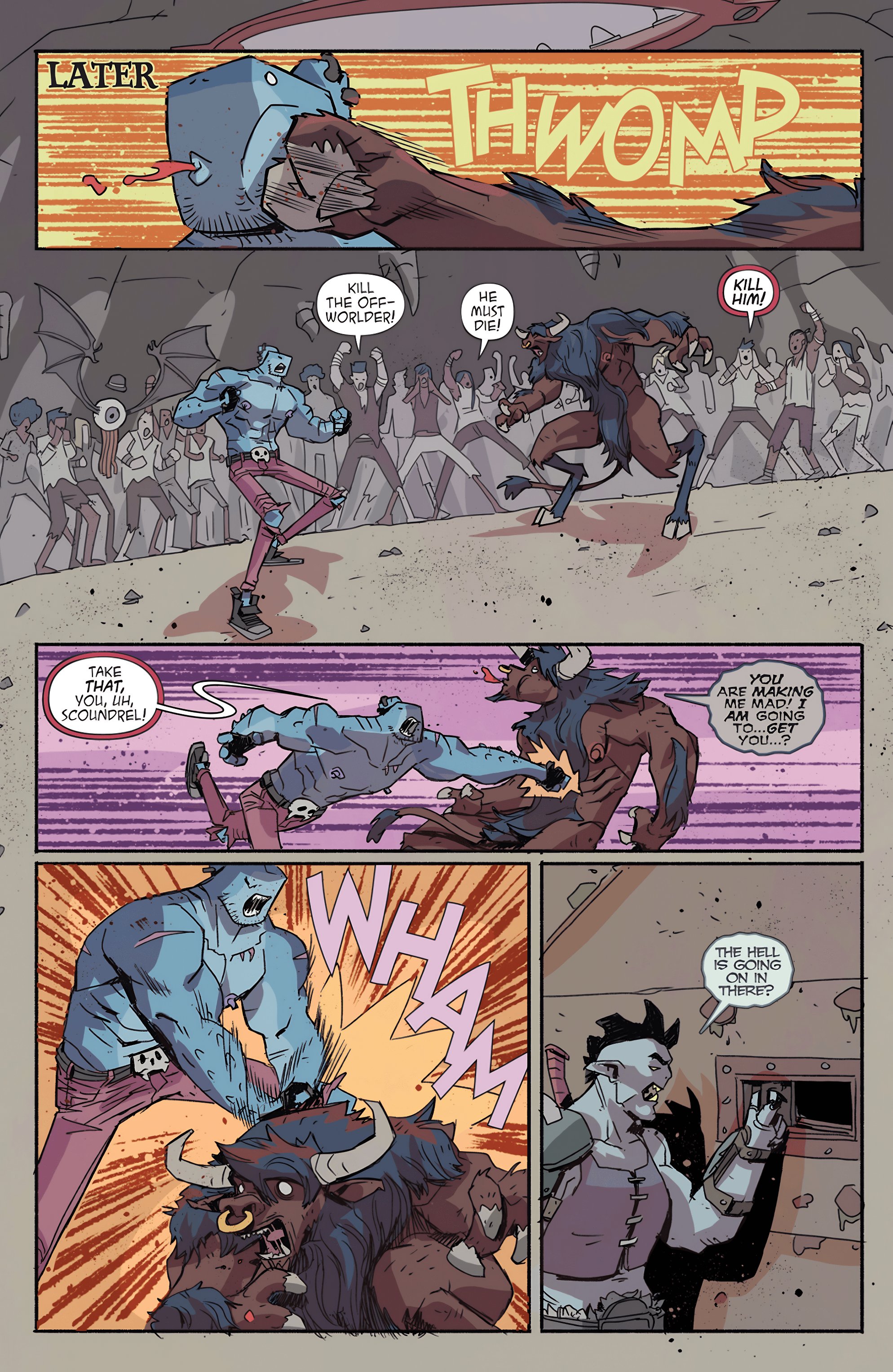 Read online Metalshark Bro: What the Fin? comic -  Issue # TPB - 57