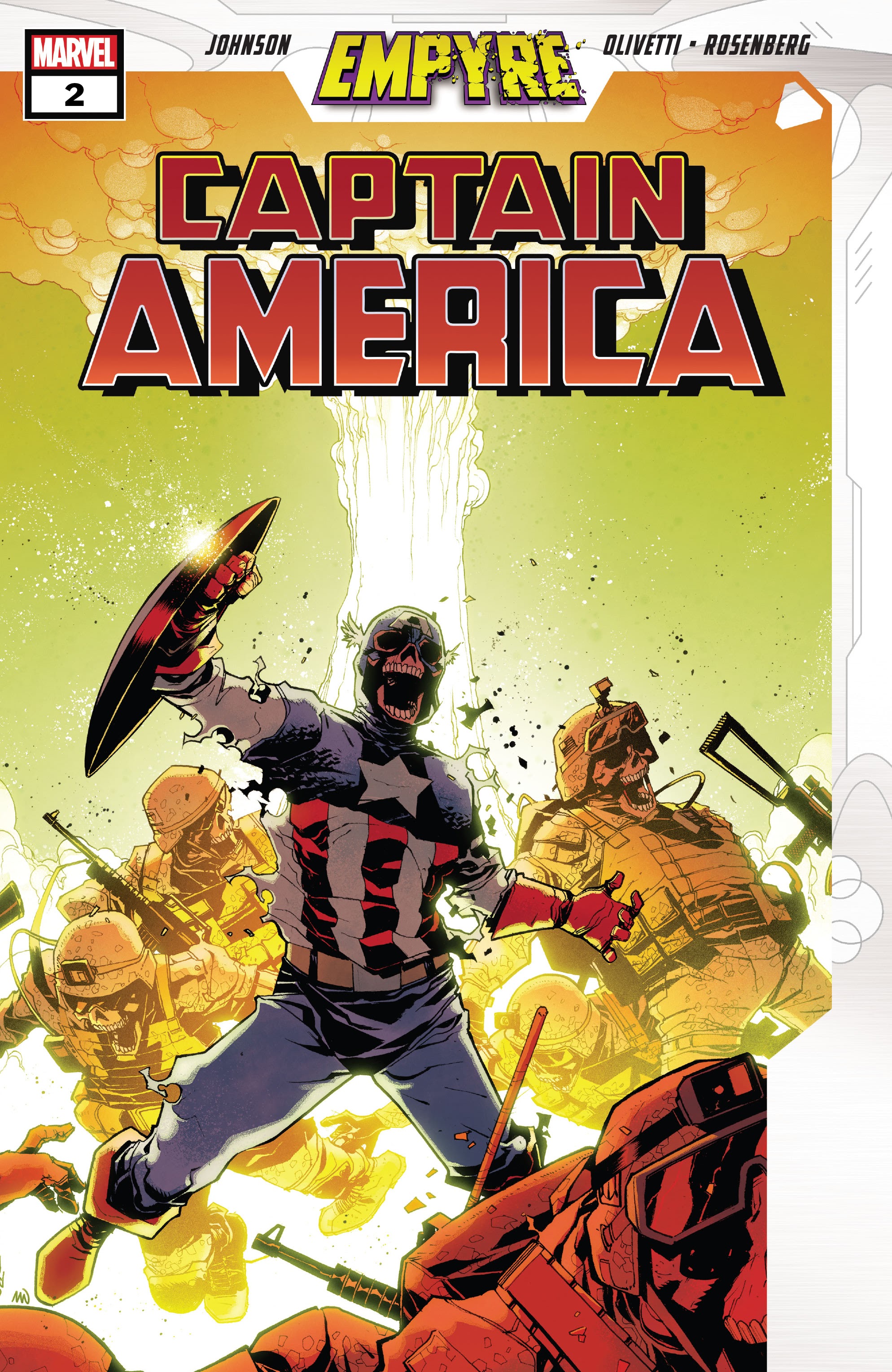Read online Empyre: Captain America comic -  Issue #2 - 1