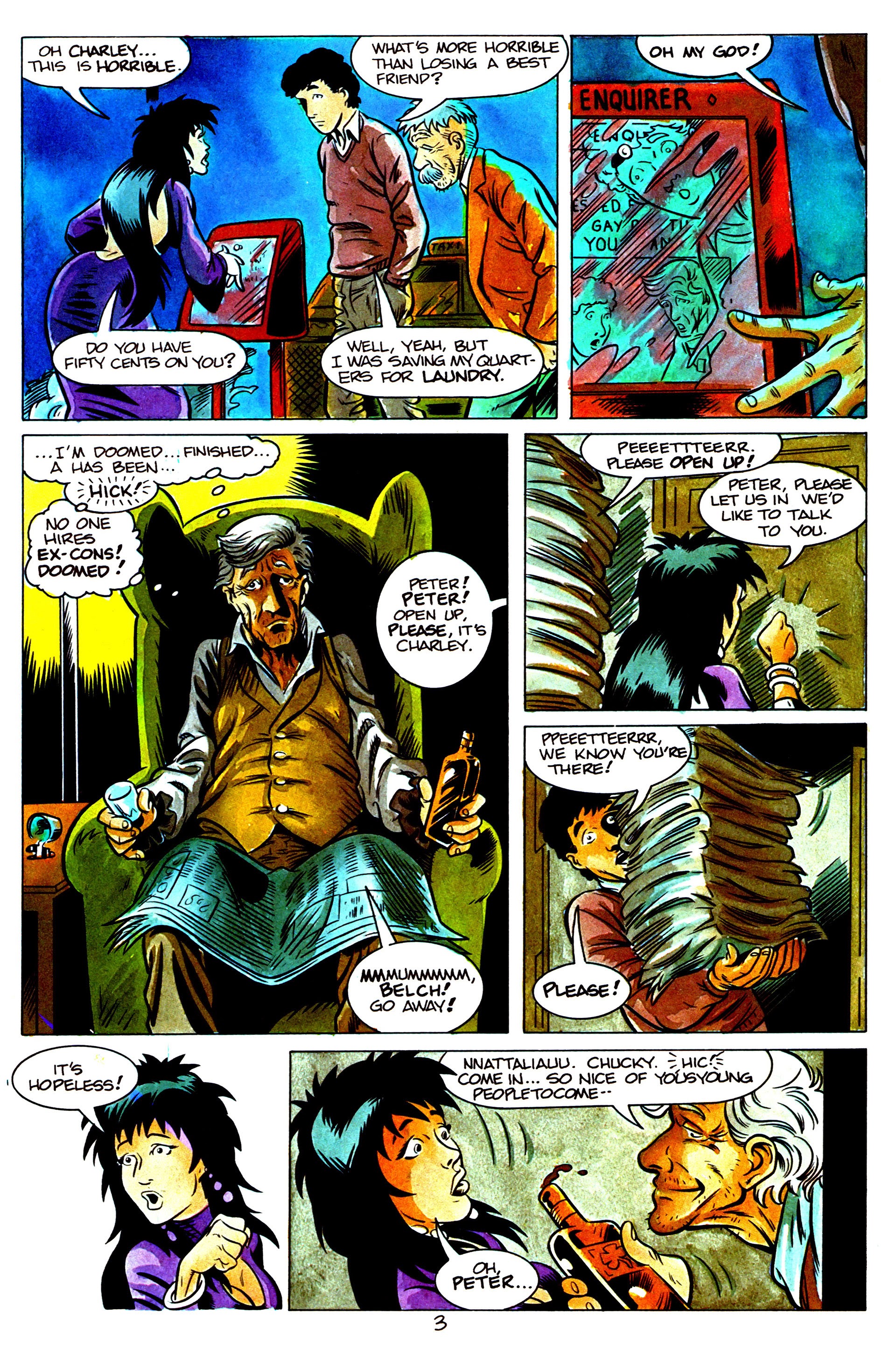 Read online Fright Night (1988) comic -  Issue #9 - 5