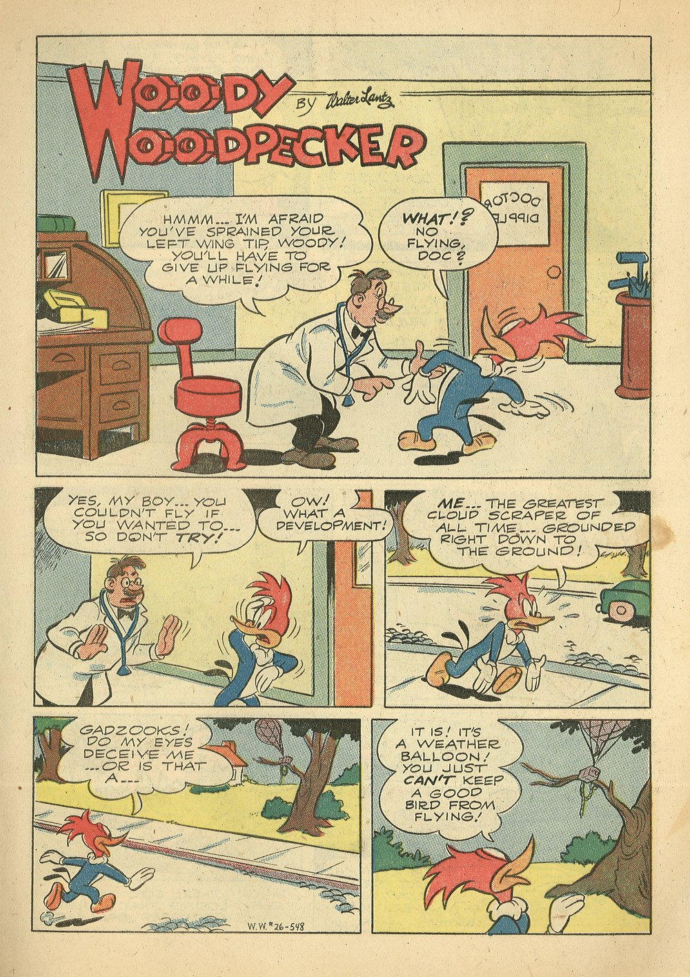 Read online Walter Lantz Woody Woodpecker (1952) comic -  Issue #26 - 3