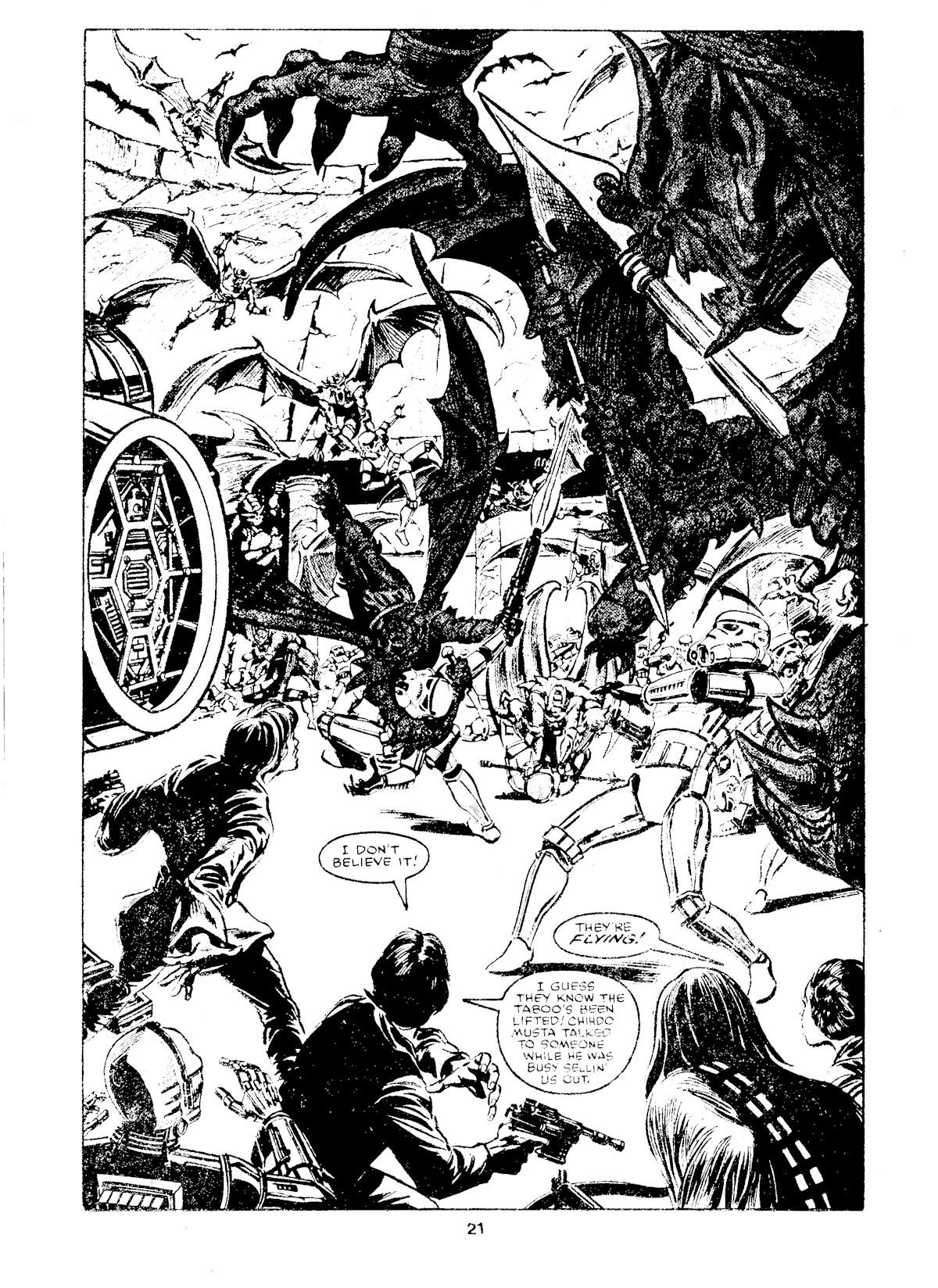 Read online Star Wars Weekly comic -  Issue #170 - 21