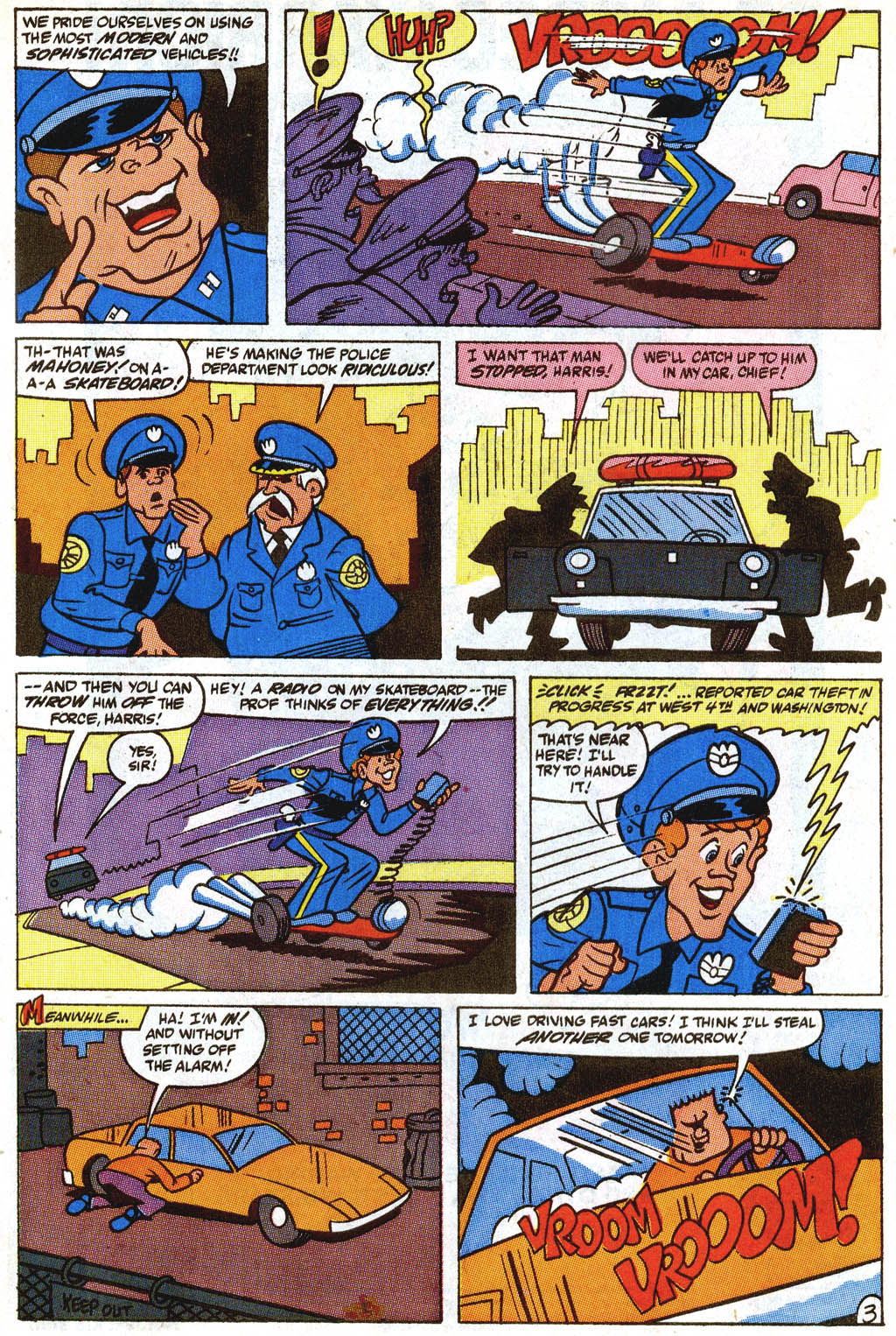 Read online Police Academy comic -  Issue #6 - 21