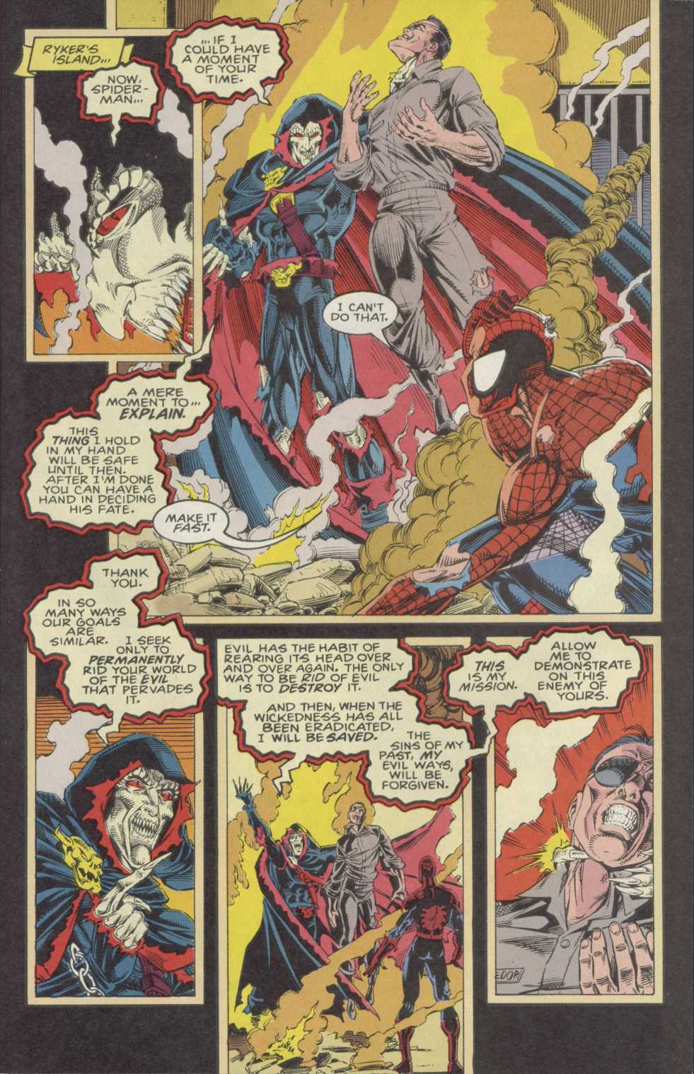 Read online Spider-Man (1990) comic -  Issue #47 - Old Habits - 16