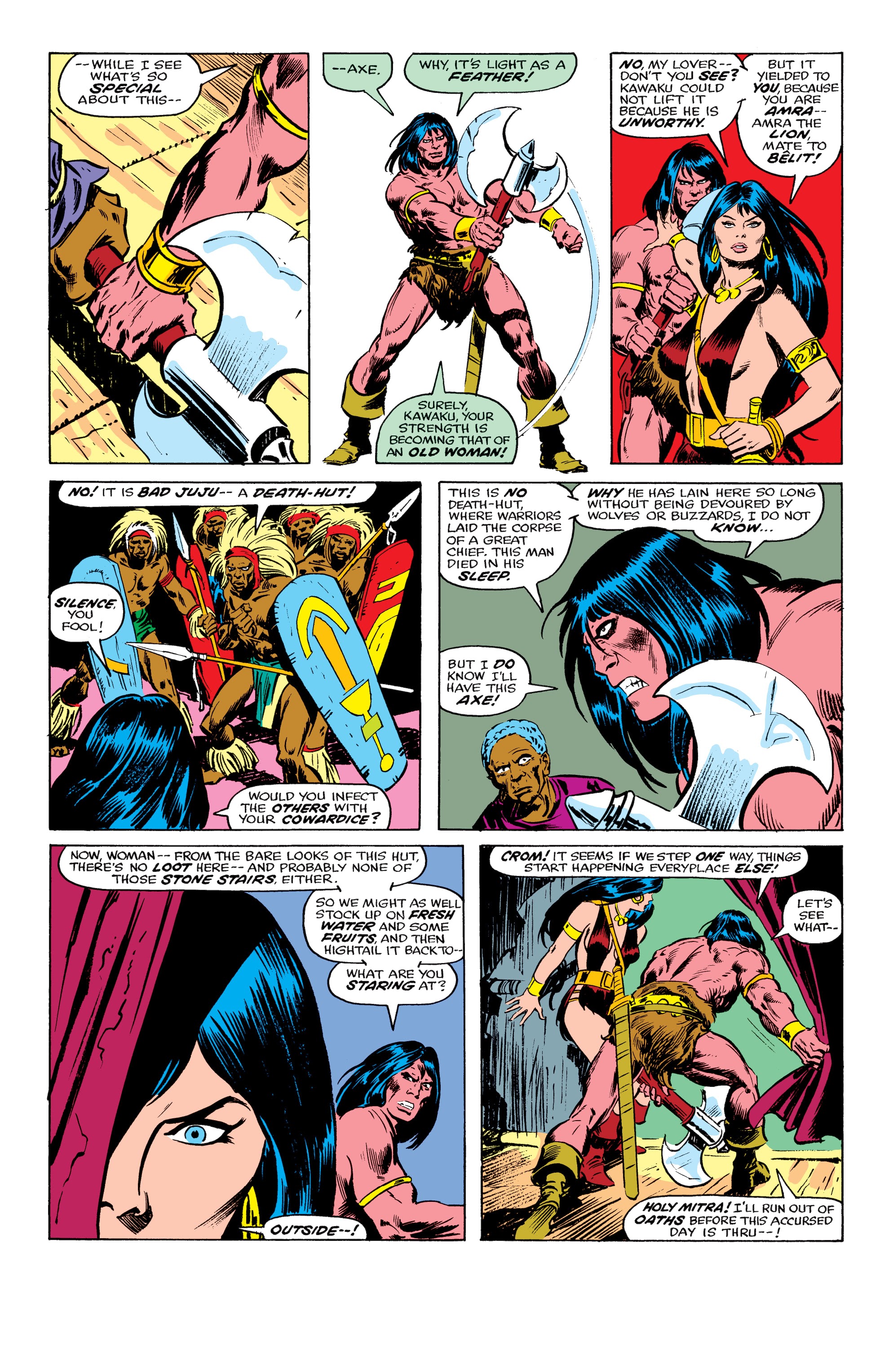 Read online Conan the Barbarian Epic Collection: The Original Marvel Years - Of Once and Future Kings comic -  Issue # TPB (Part 2) - 6
