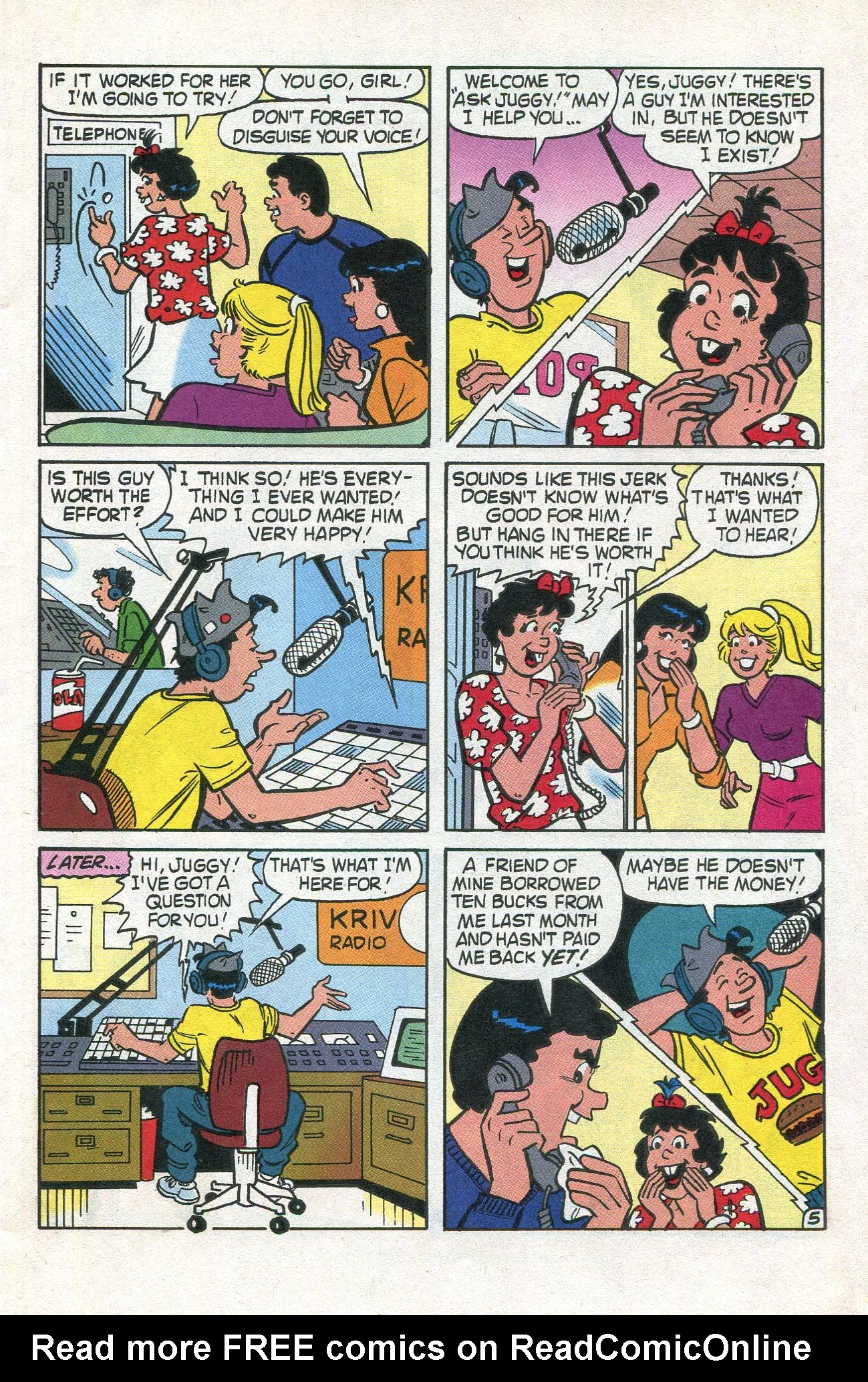 Read online Archie's Pal Jughead Comics comic -  Issue #83 - 7