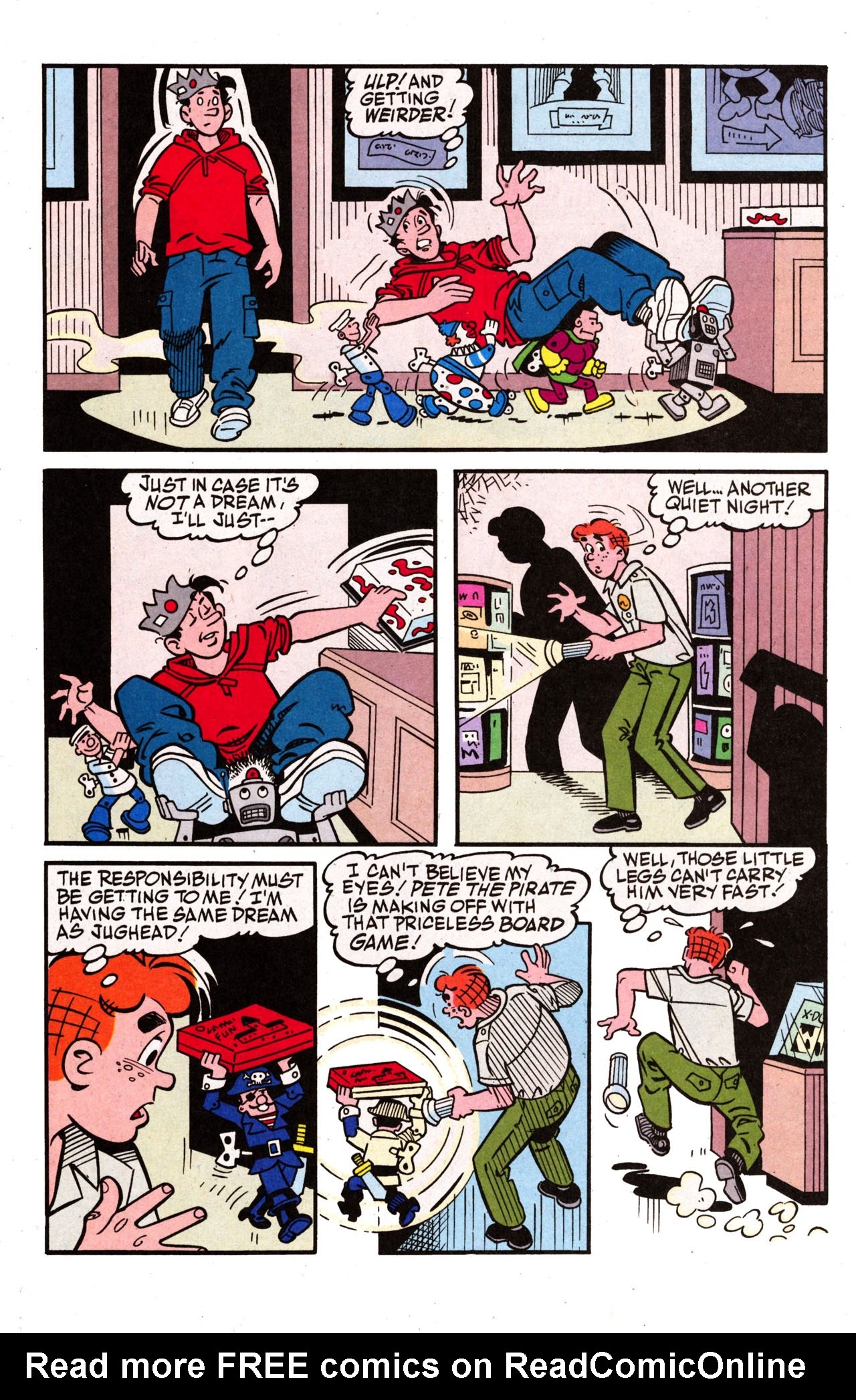 Read online Jughead Comics, Night at Geppi's Entertainment Museum, Free Comic Book Day Edition comic -  Issue # Full - 24