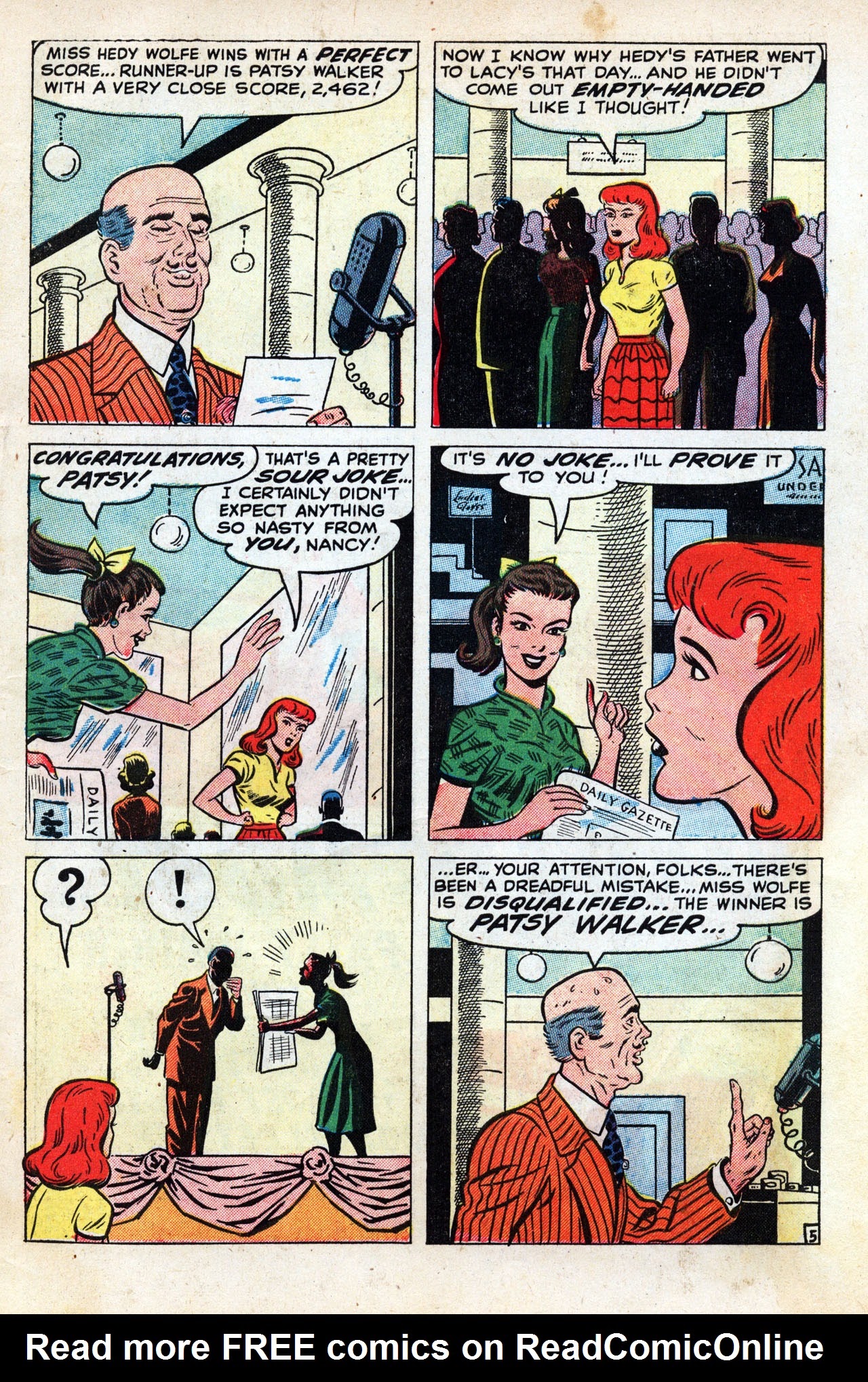 Read online Patsy and Hedy comic -  Issue #17 - 31