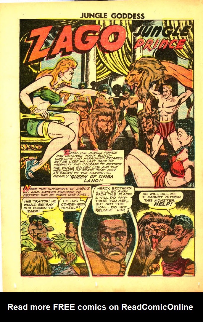 Read online Rulah - Jungle Goddess comic -  Issue #22 - 25