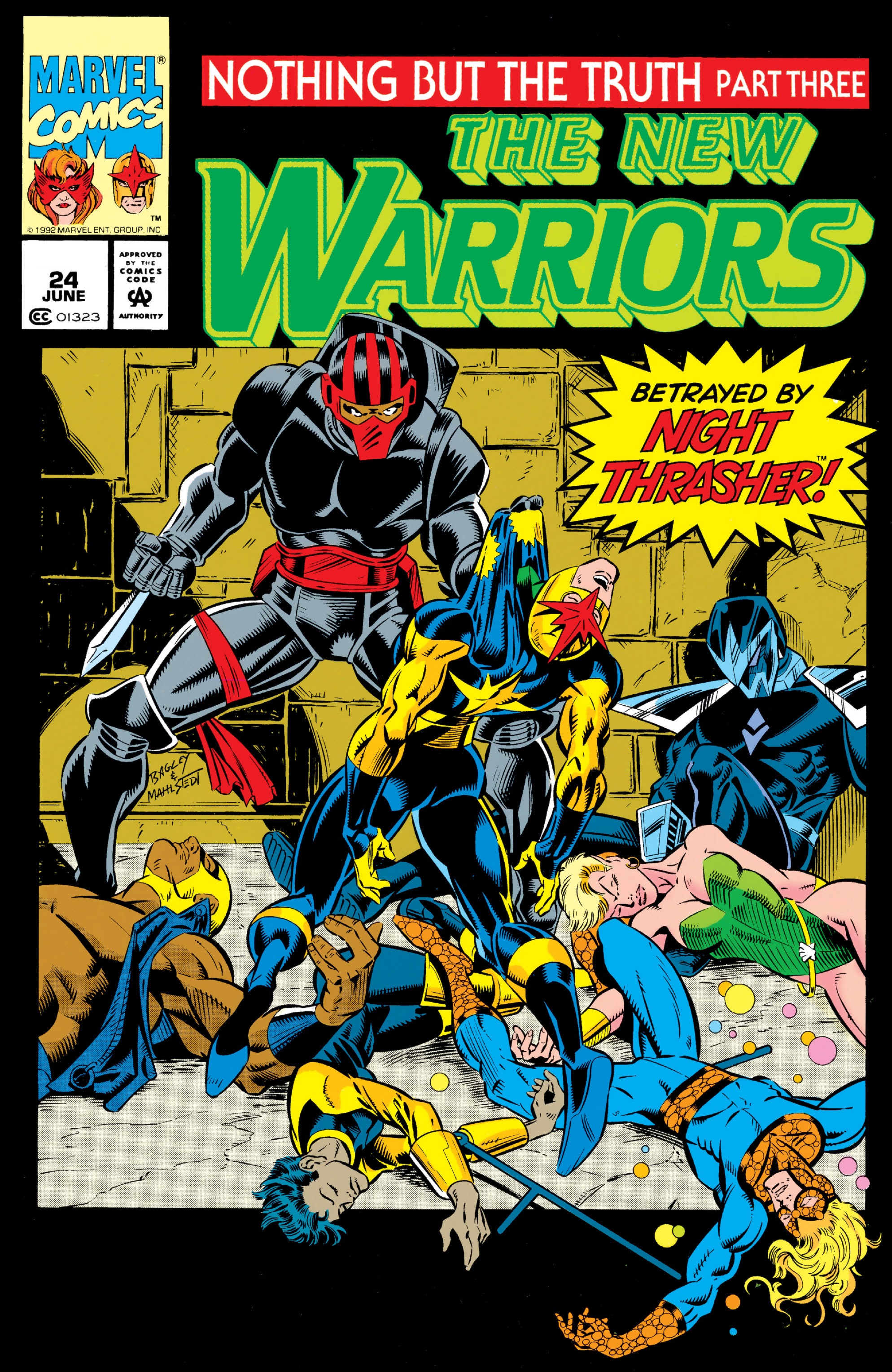 Read online The New Warriors comic -  Issue #24 - 1