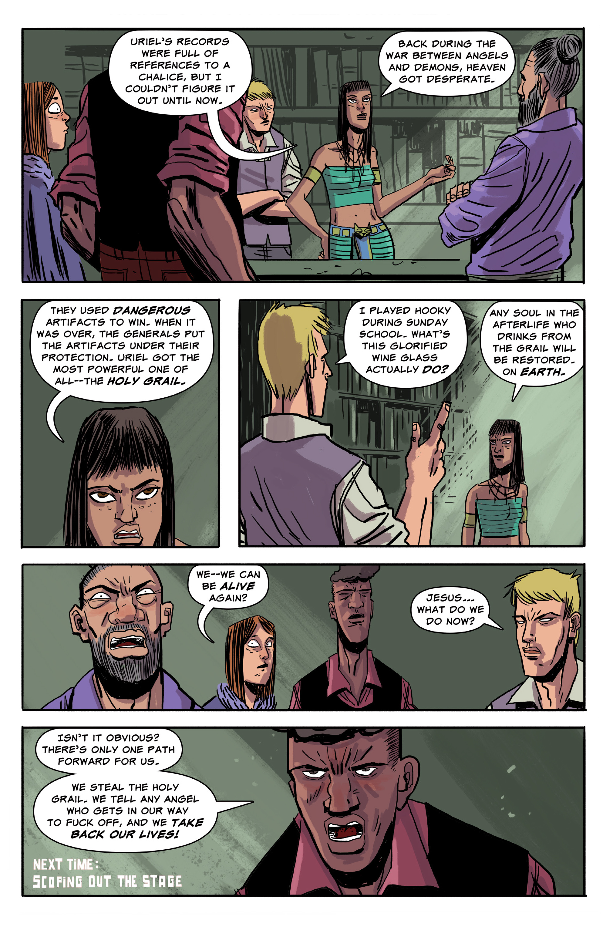 Read online Heavenly Blues comic -  Issue #4 - 27