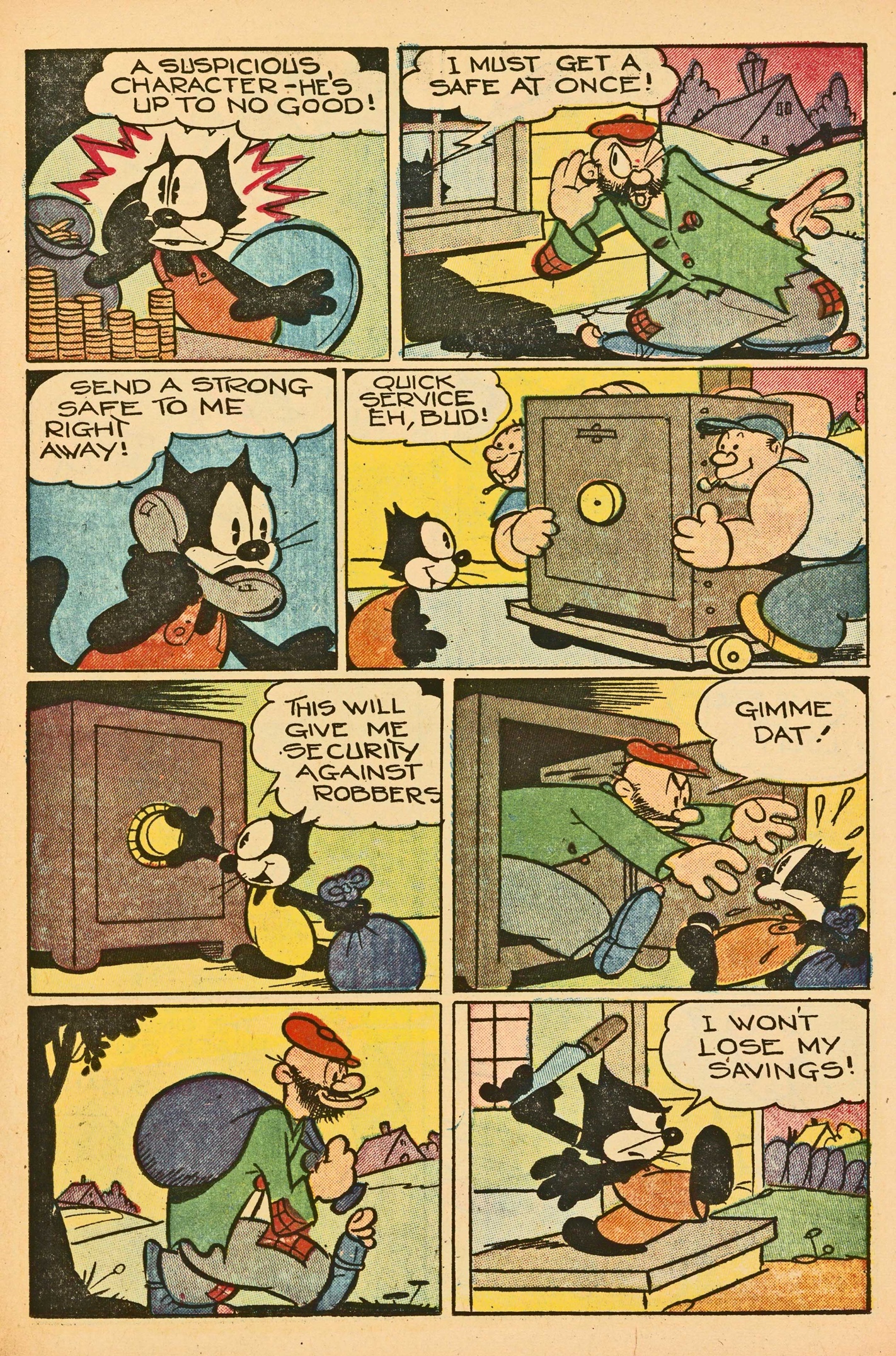 Read online Felix the Cat (1951) comic -  Issue #36 - 13