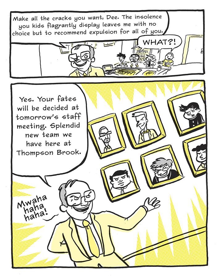 Read online Lunch Lady and the Schoolwide Scuffle comic -  Issue # TPB - 13