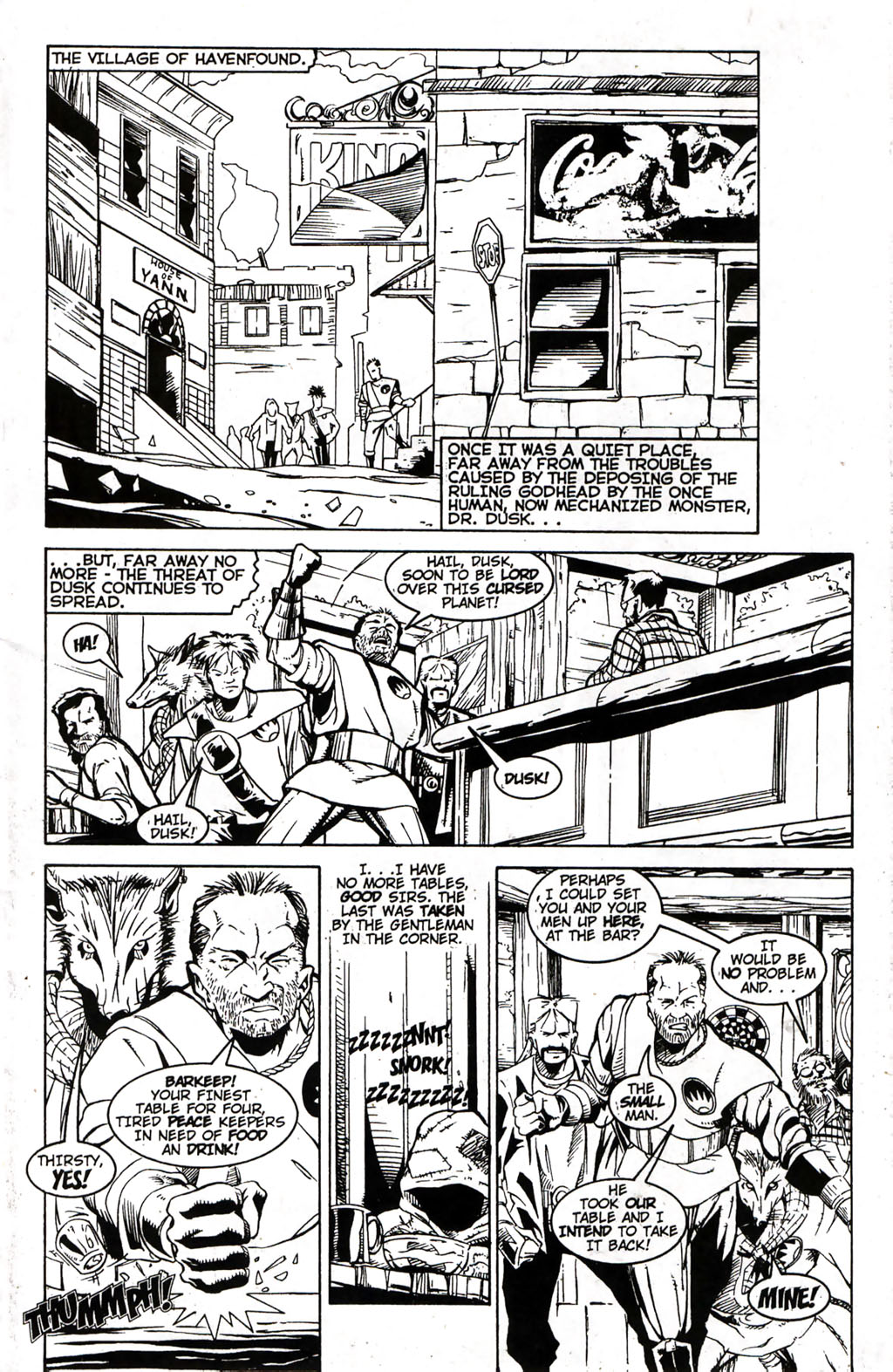 Read online Dogs-O-War comic -  Issue #2 - 3