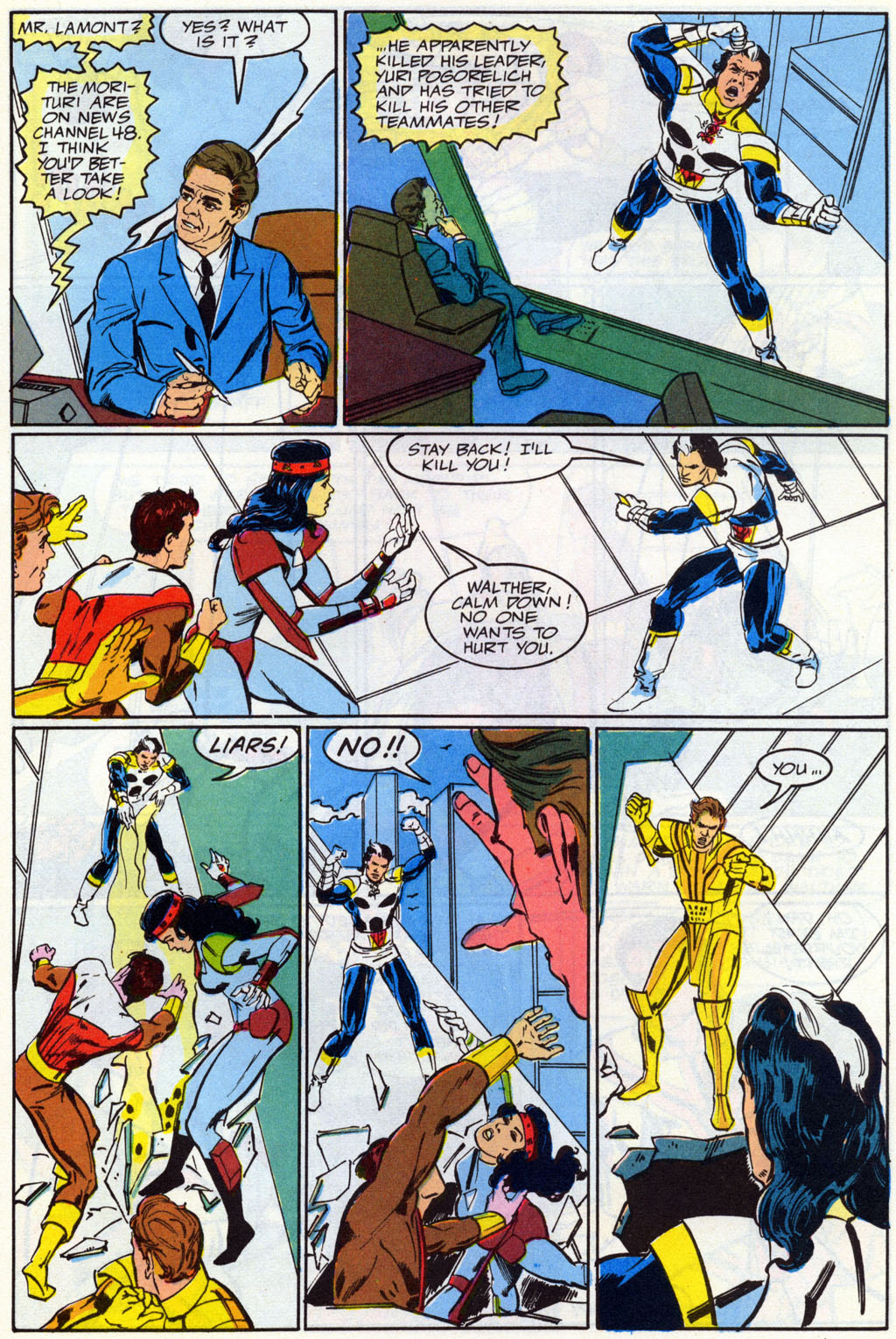 Read online Strikeforce: Morituri comic -  Issue #25 - 21