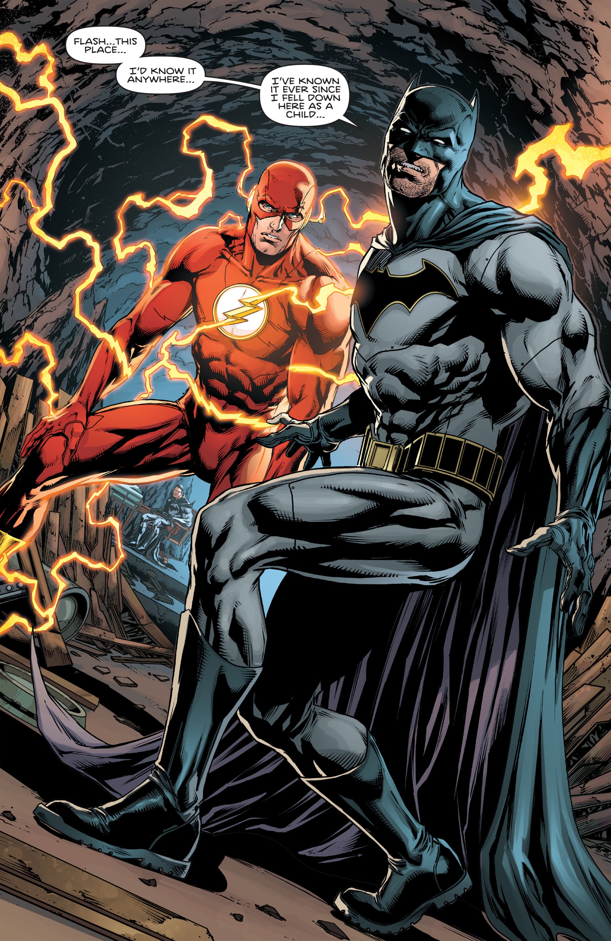 Read online Batman/Flash: The Button Deluxe Edition comic -  Issue # TPB - 52
