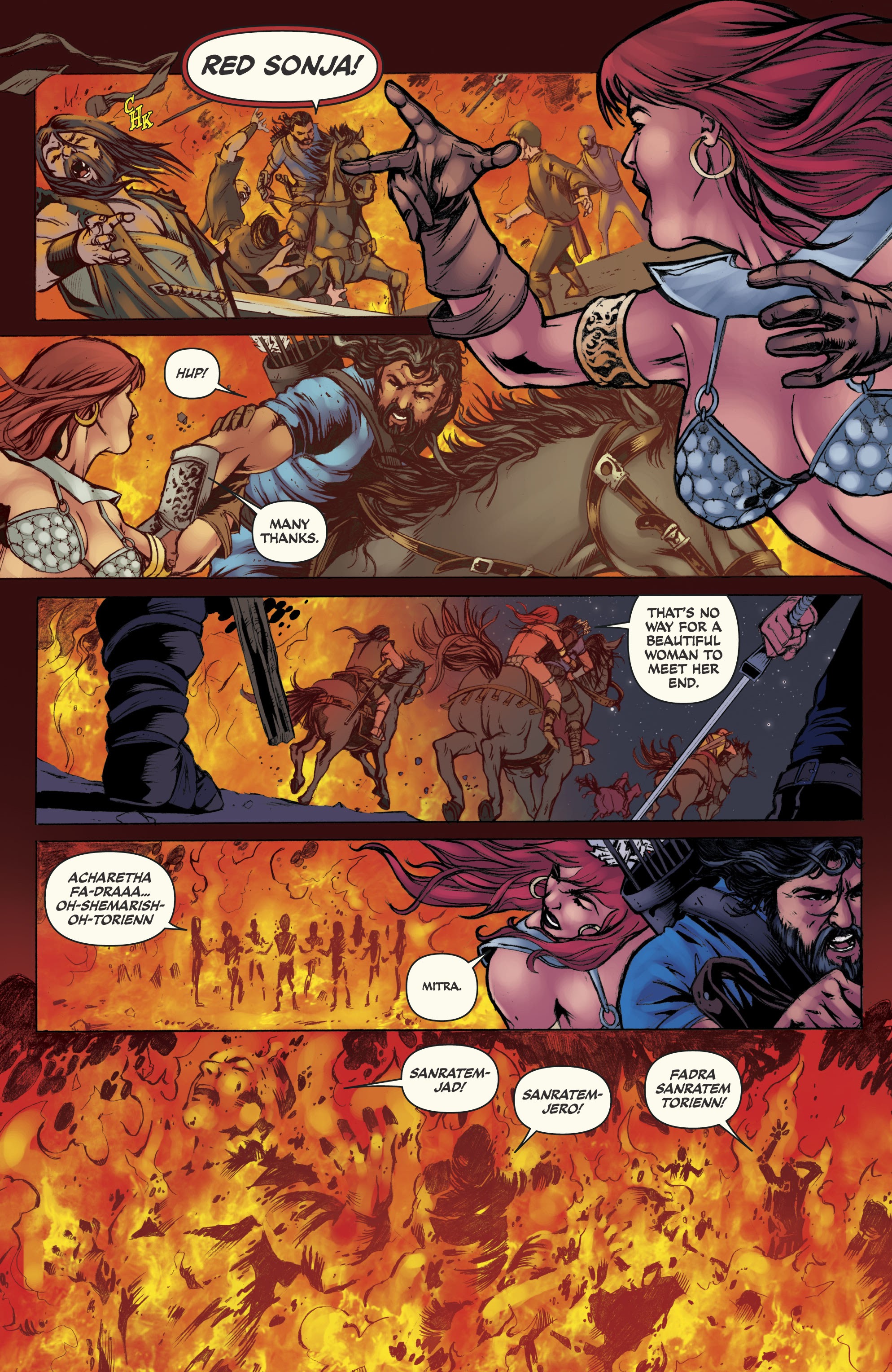 Read online Red Sonja Omnibus comic -  Issue # TPB 5 (Part 3) - 21