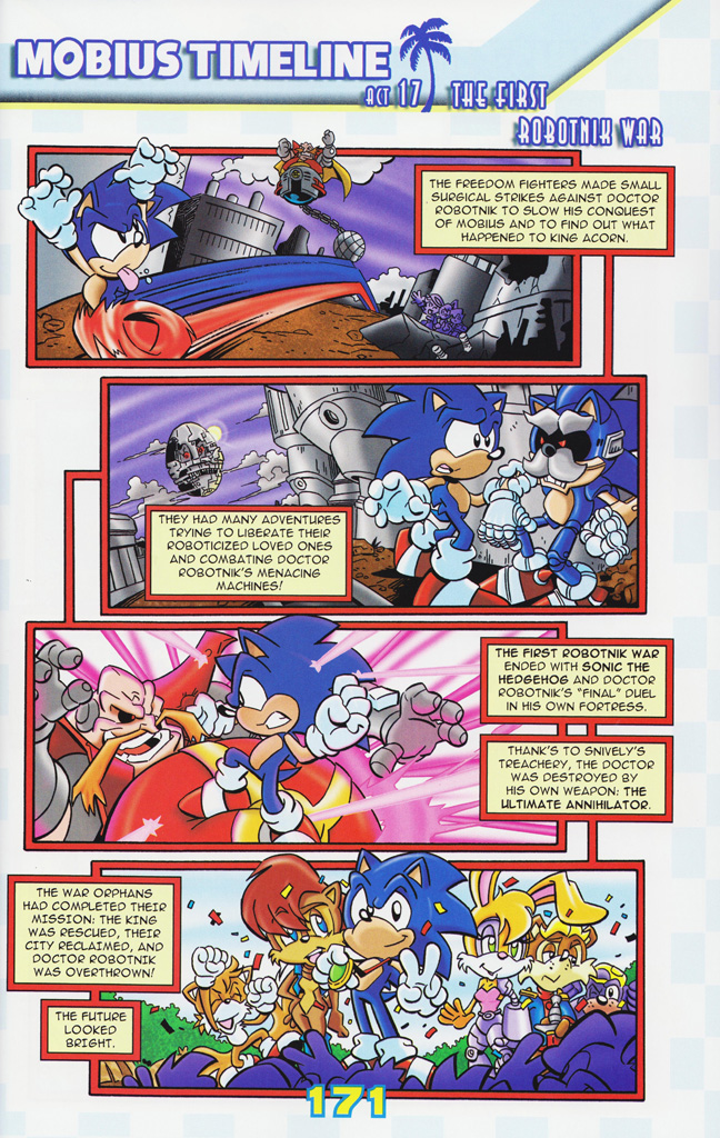 Read online Sonic the Hedgehog: The Complete Sonic Comic Encyclopedia comic -  Issue # TPB - 173