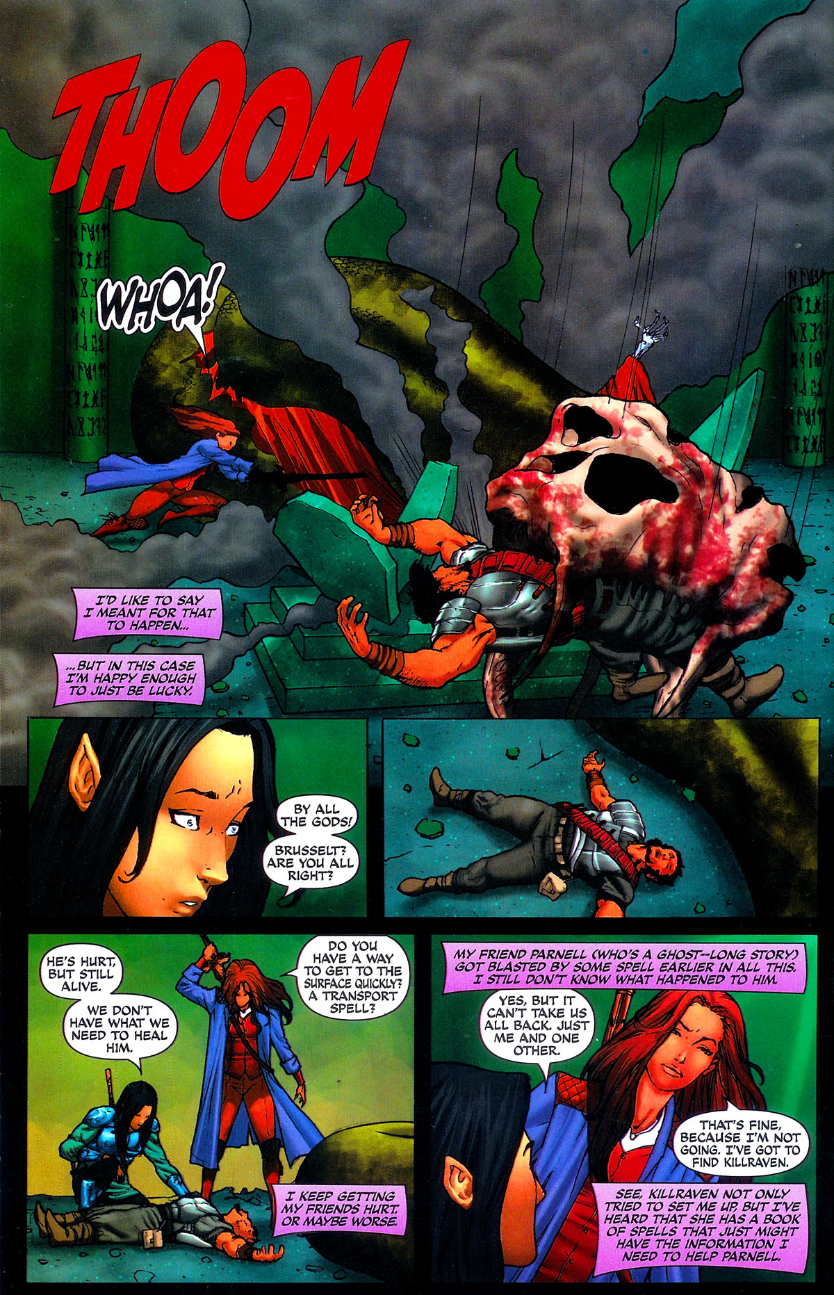 Read online Ptolus: City by the Spire comic -  Issue #4 - 12