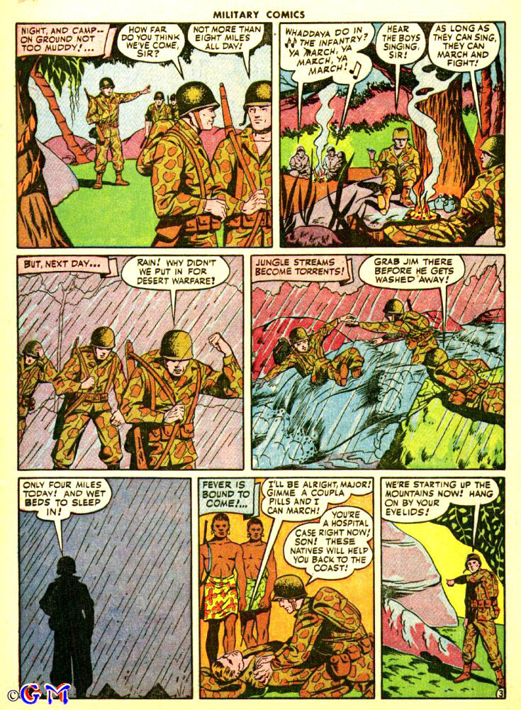 Read online Military Comics comic -  Issue #35 - 54