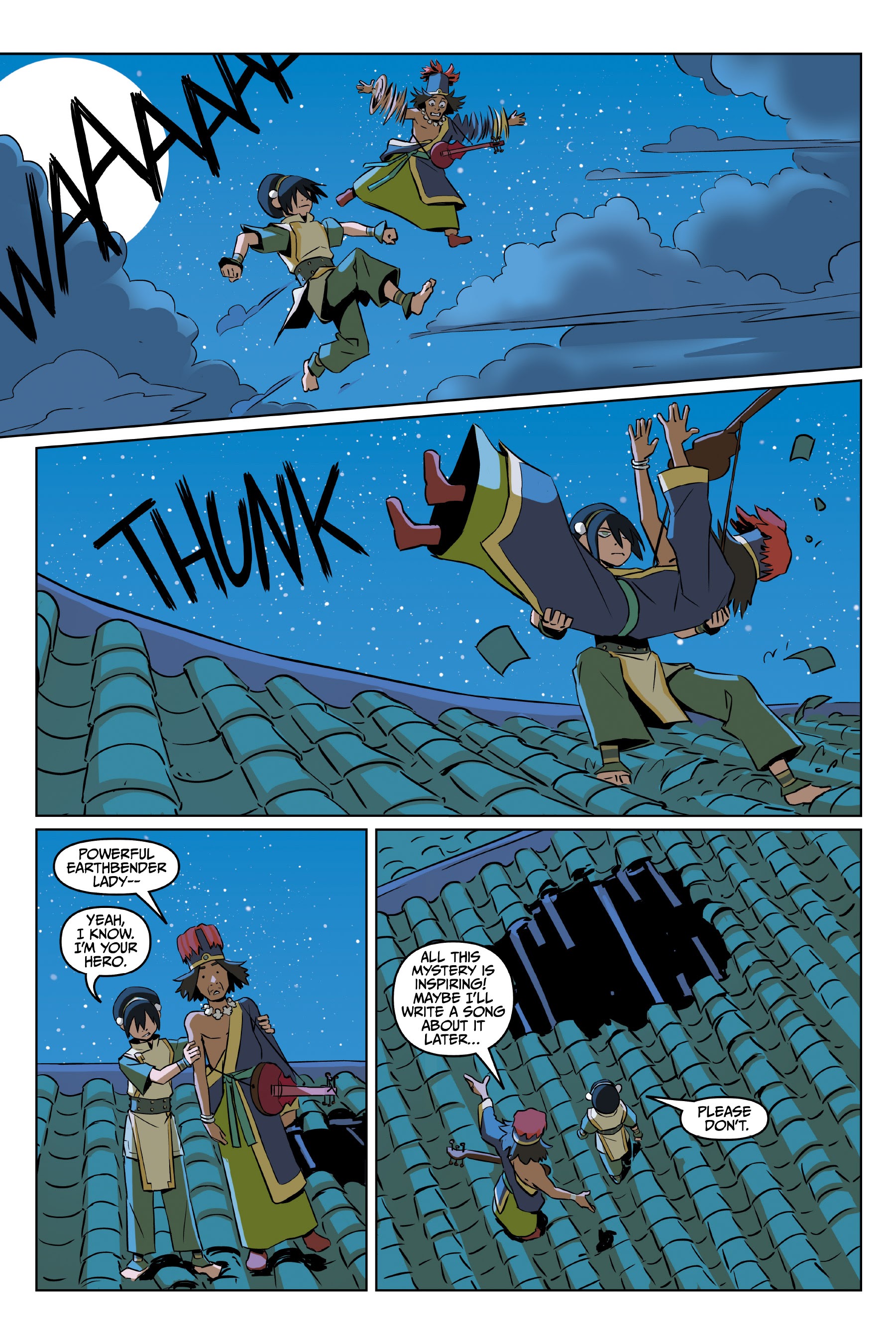 Read online Nickelodeon Avatar: The Last Airbender - Toph Beifong's Metalbending Academy comic -  Issue # TPB - 47