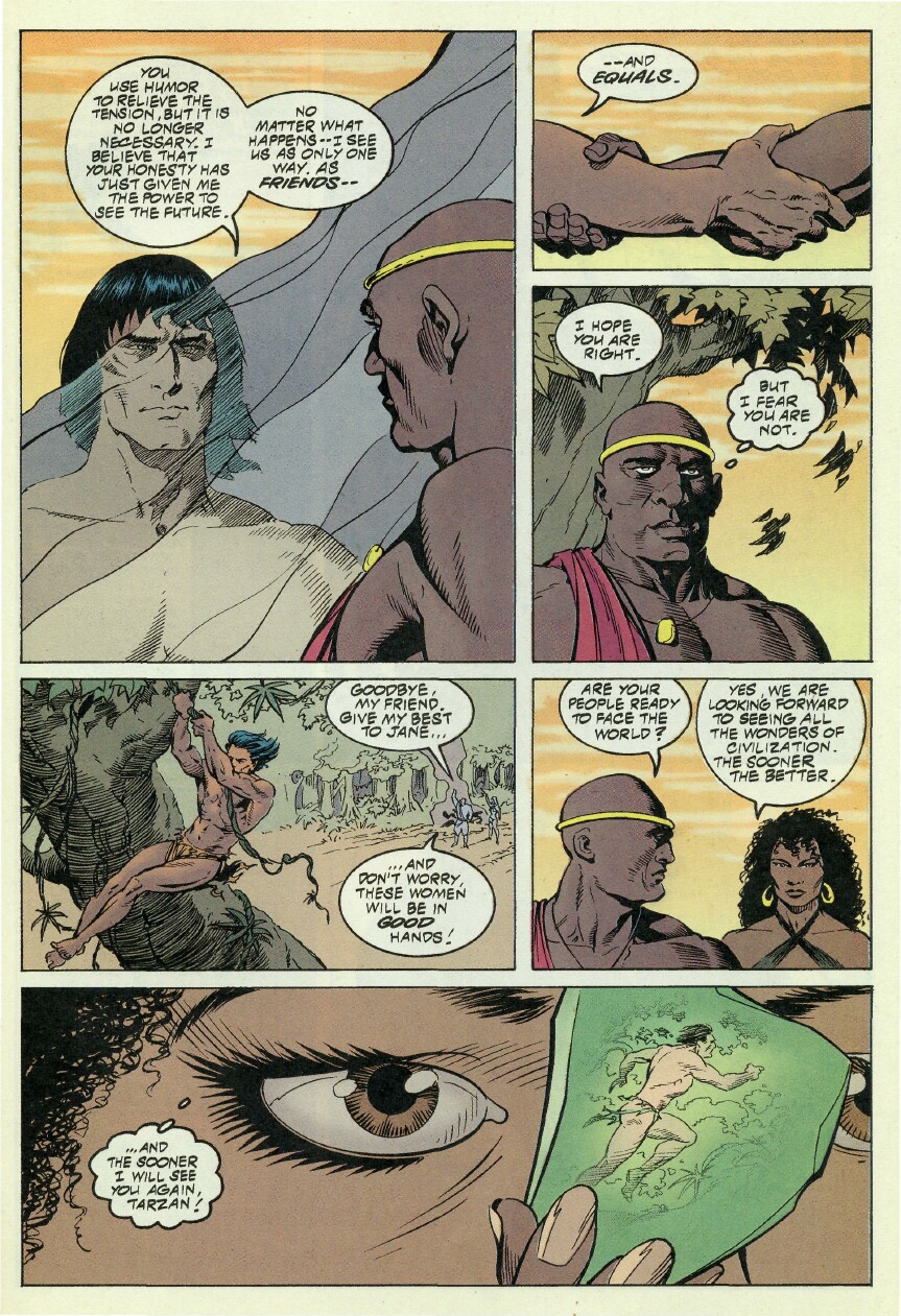 Read online Tarzan (1996) comic -  Issue #10 - 25