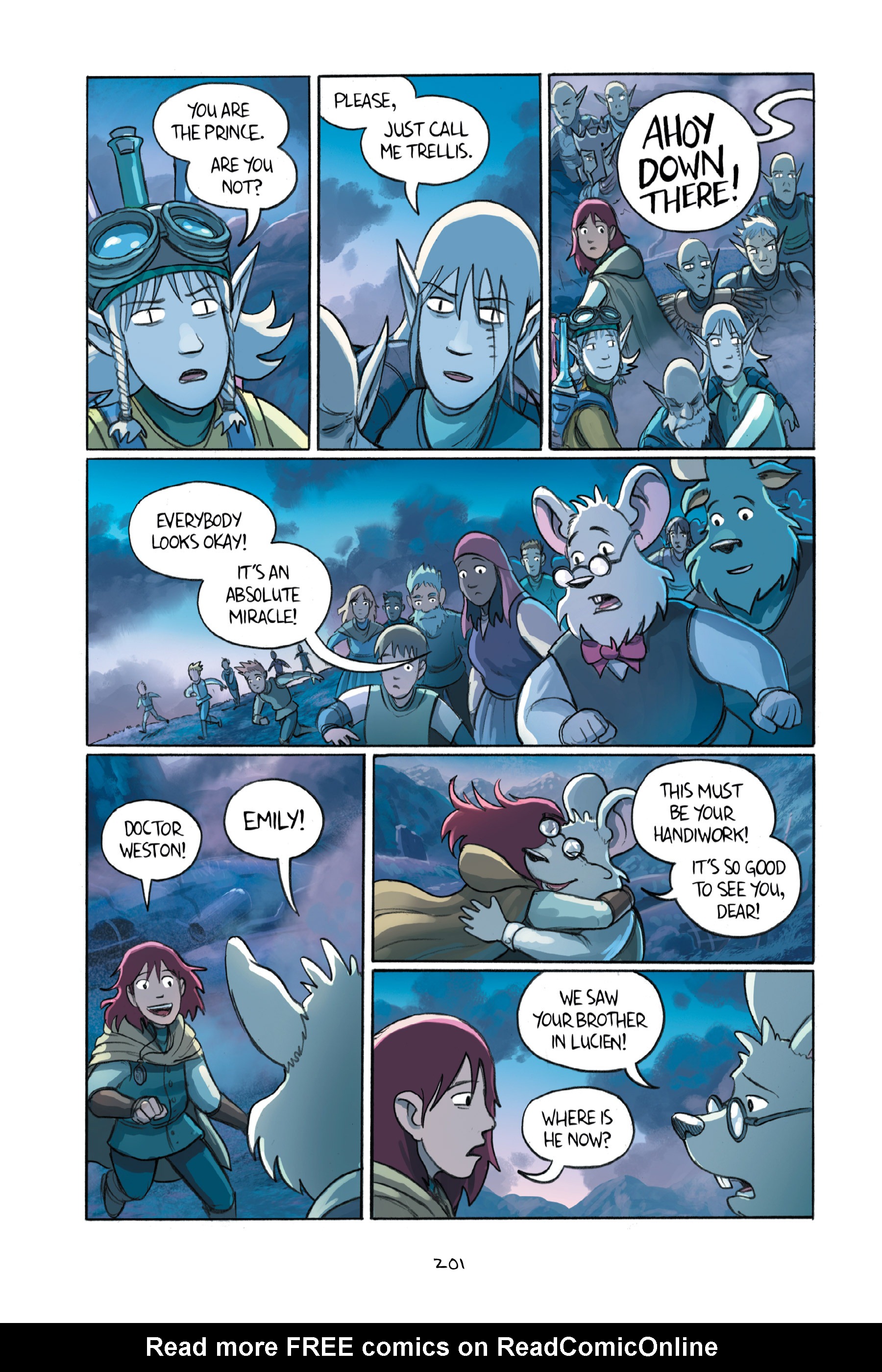 Read online Amulet comic -  Issue #6 - 201