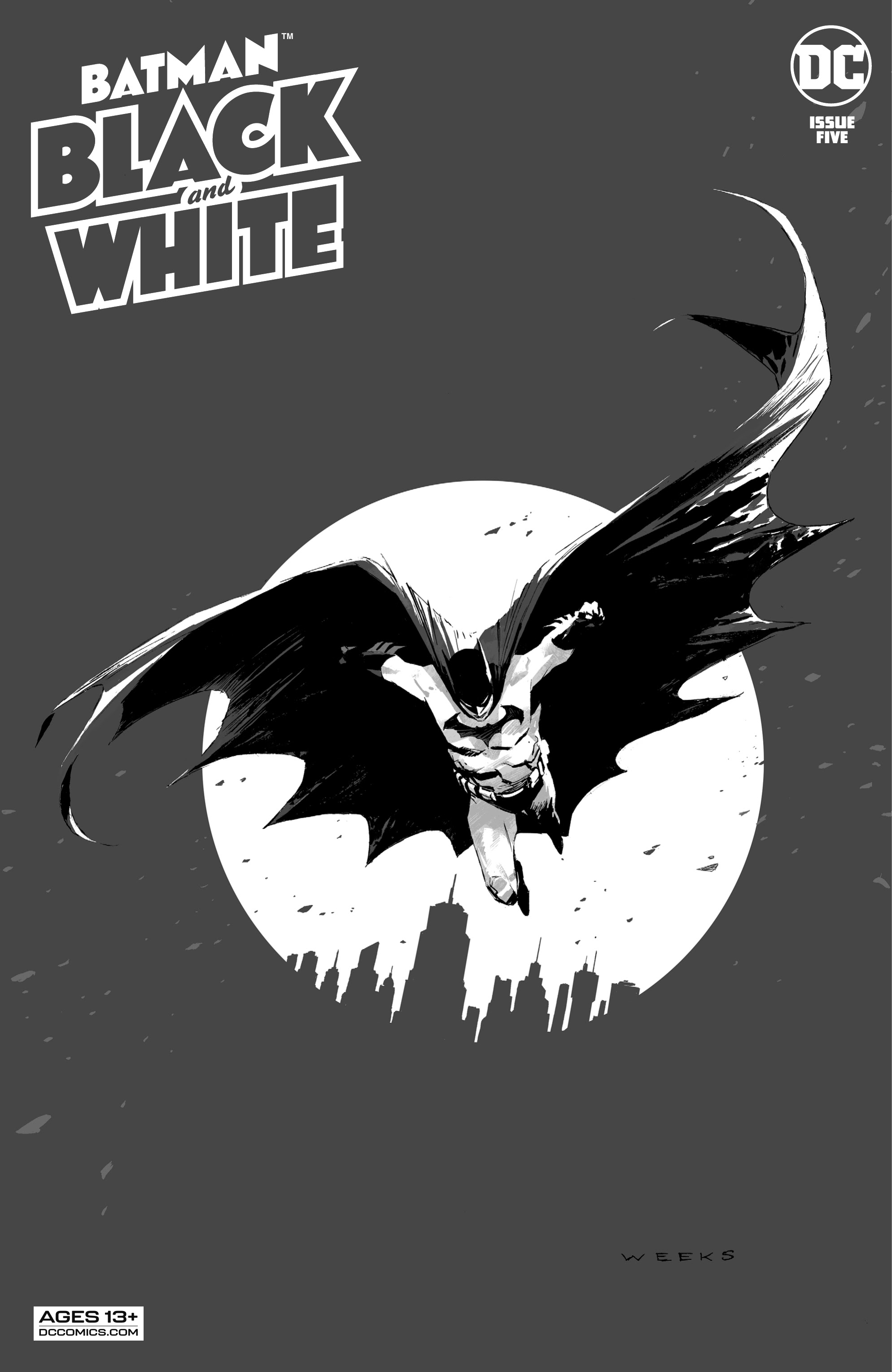 Read online Batman Black & White comic -  Issue #5 - 1