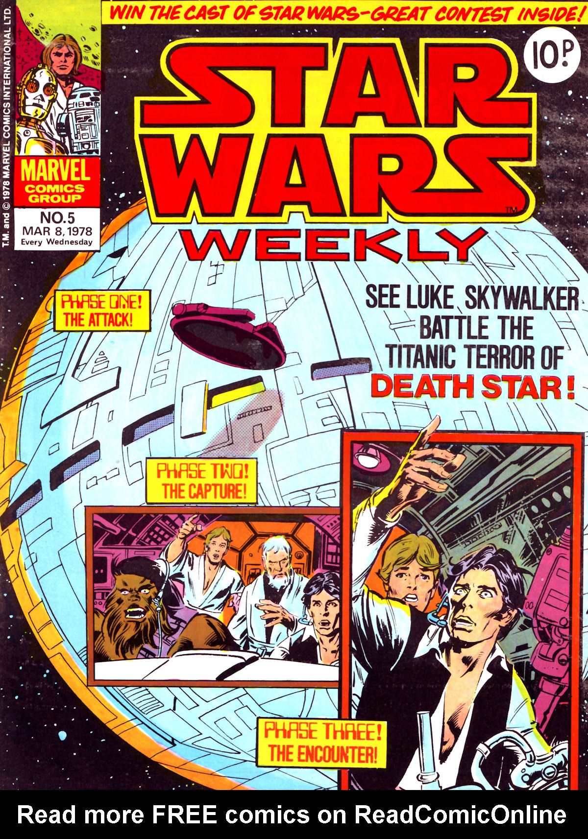 Read online Star Wars Weekly comic -  Issue #5 - 1
