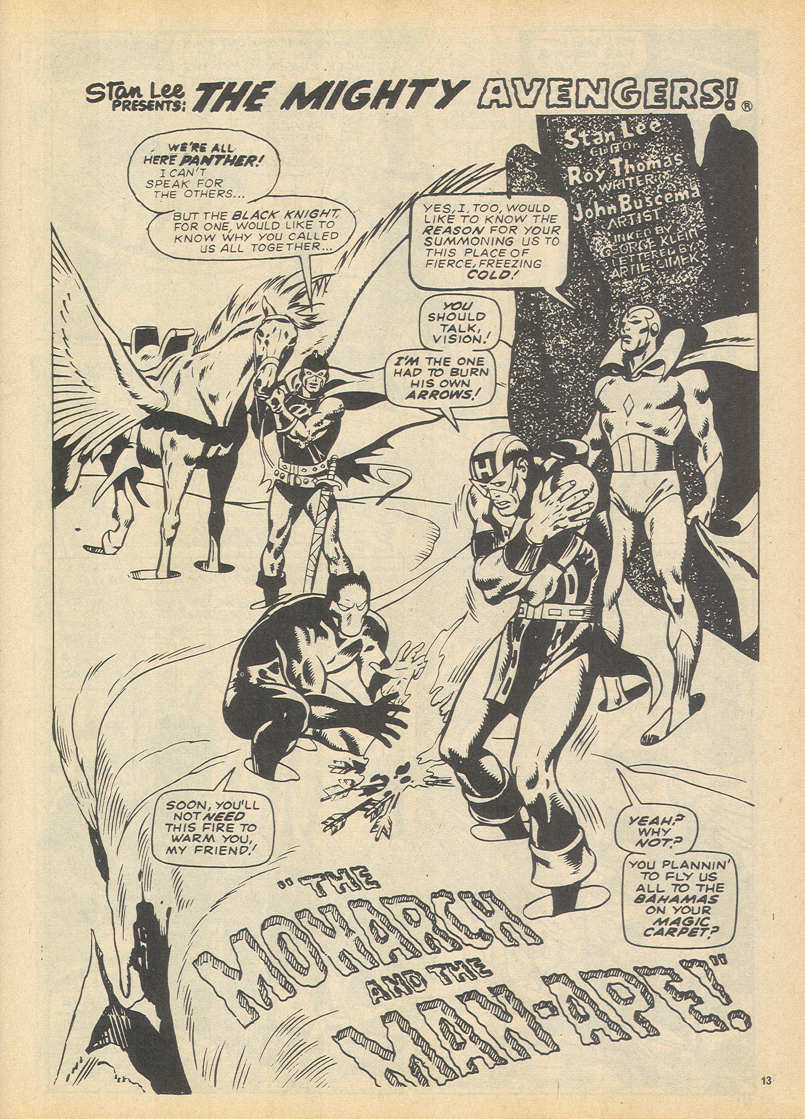 Read online The Avengers (1973) comic -  Issue #90 - 13