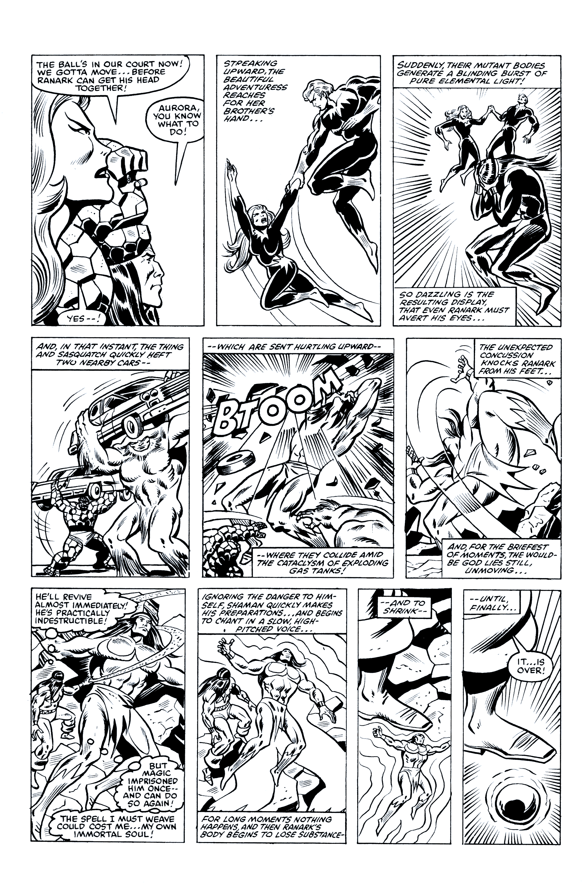 Read online Essential Marvel Two-In-One comic -  Issue # TPB 4 (Part 3) - 3