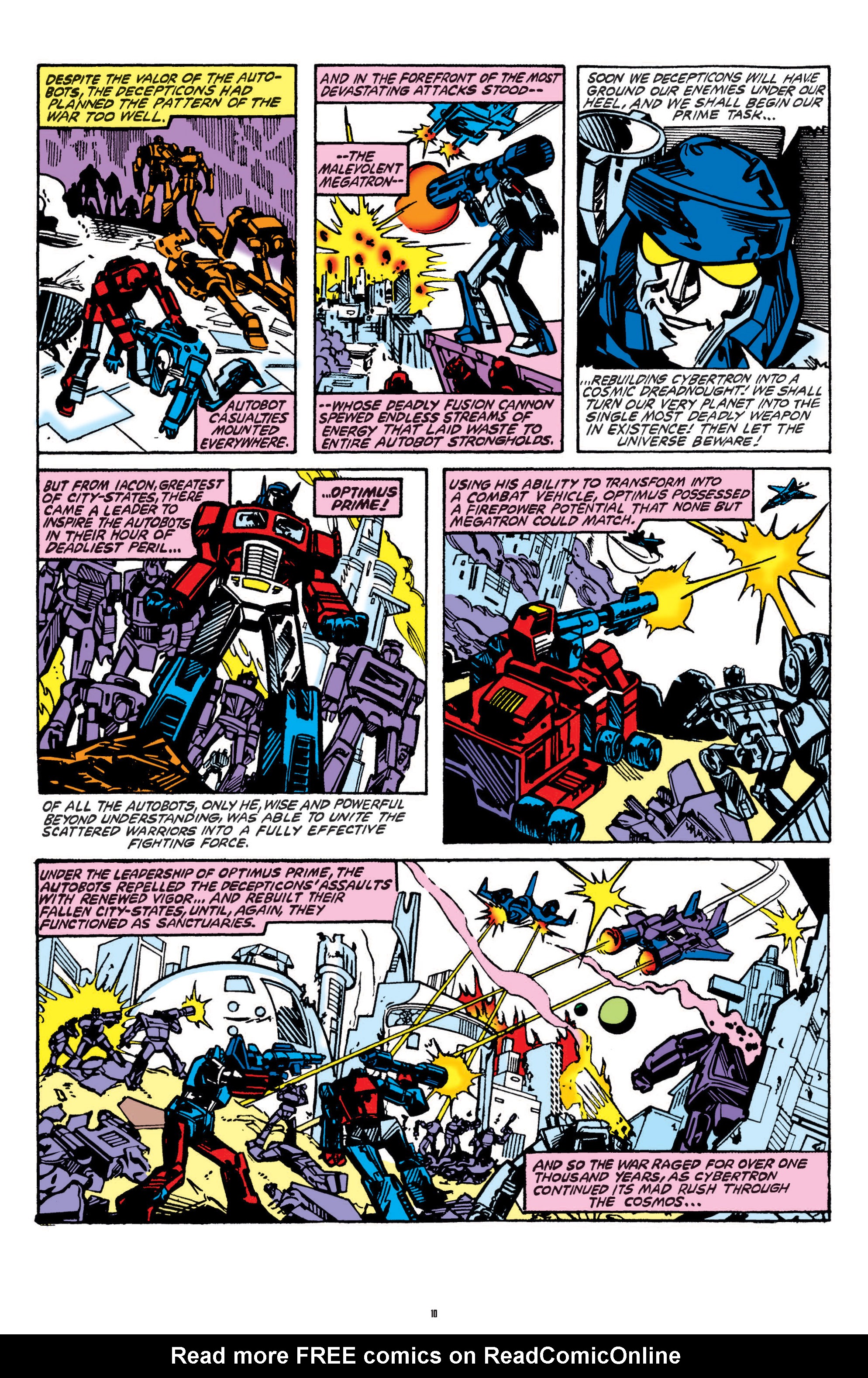 Read online The Transformers Classics comic -  Issue # TPB 1 - 11