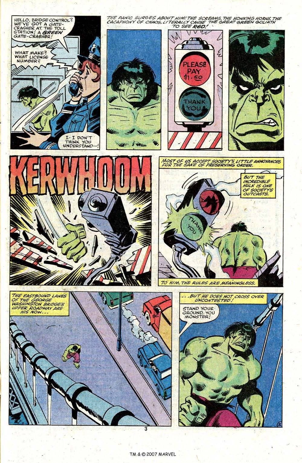 Read online The Incredible Hulk (1968) comic -  Issue #255 - 5