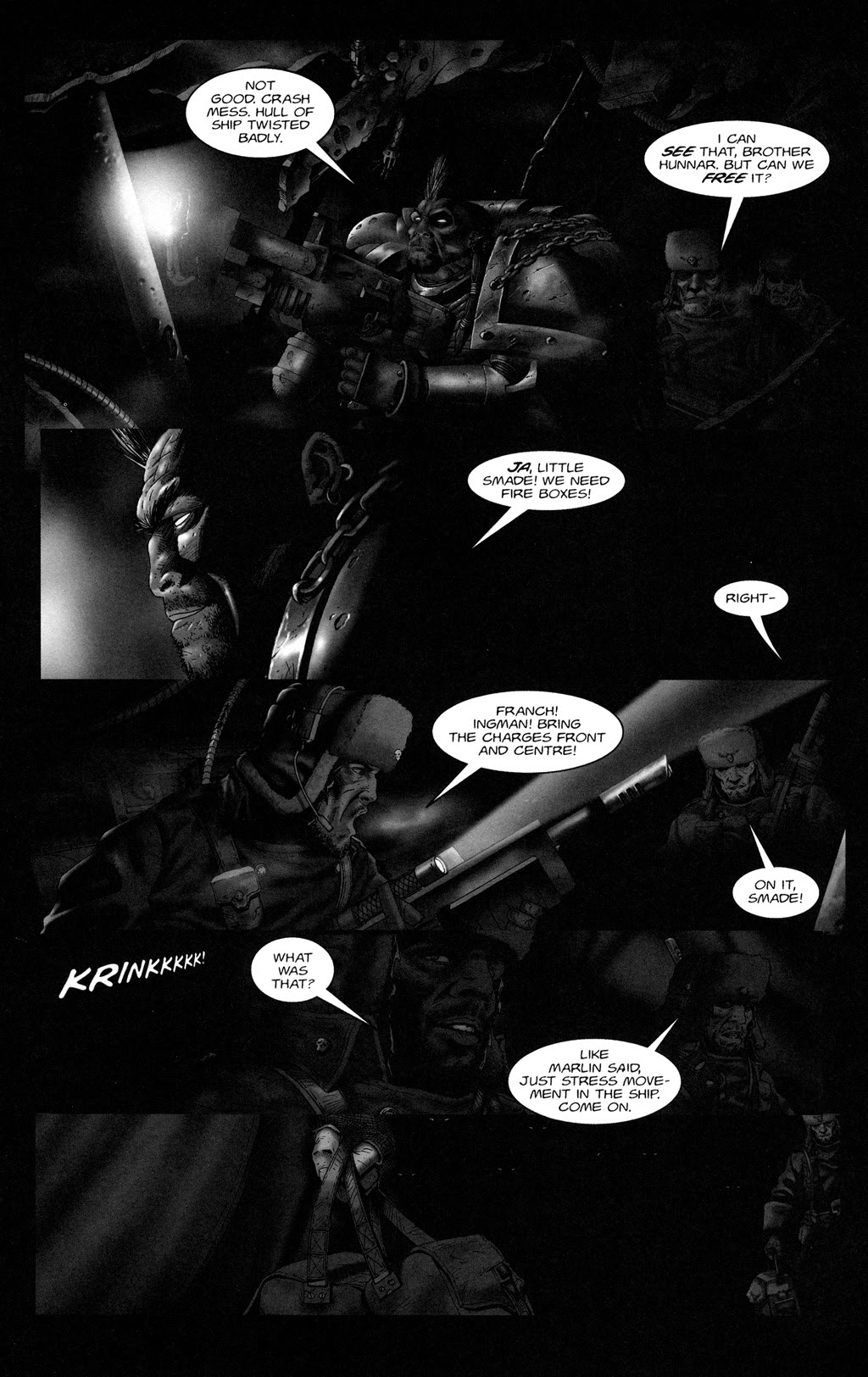 Read online Warhammer 40,000: Lone Wolves comic -  Issue # TPB - 76
