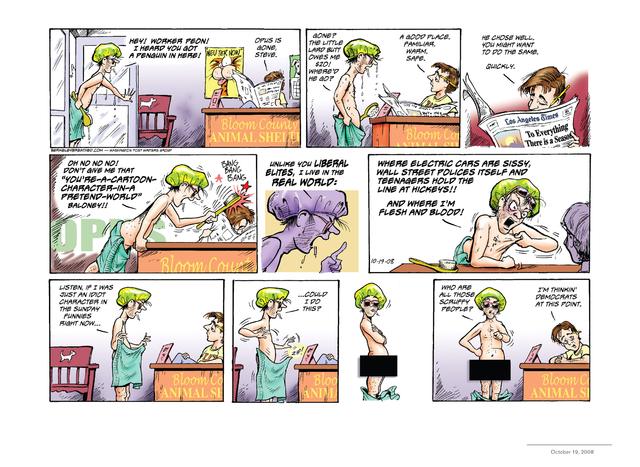 Read online Opus Complete Sunday Strips From 2003-2008 comic -  Issue # TPB (Part 3) - 66