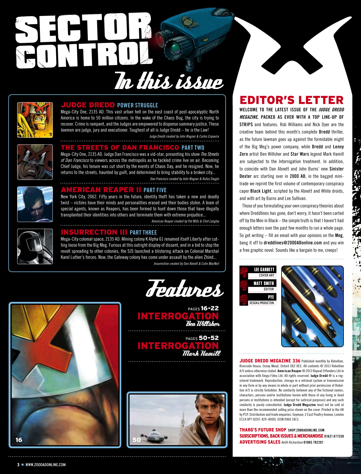 Read online Judge Dredd Megazine (Vol. 5) comic -  Issue #336 - 3