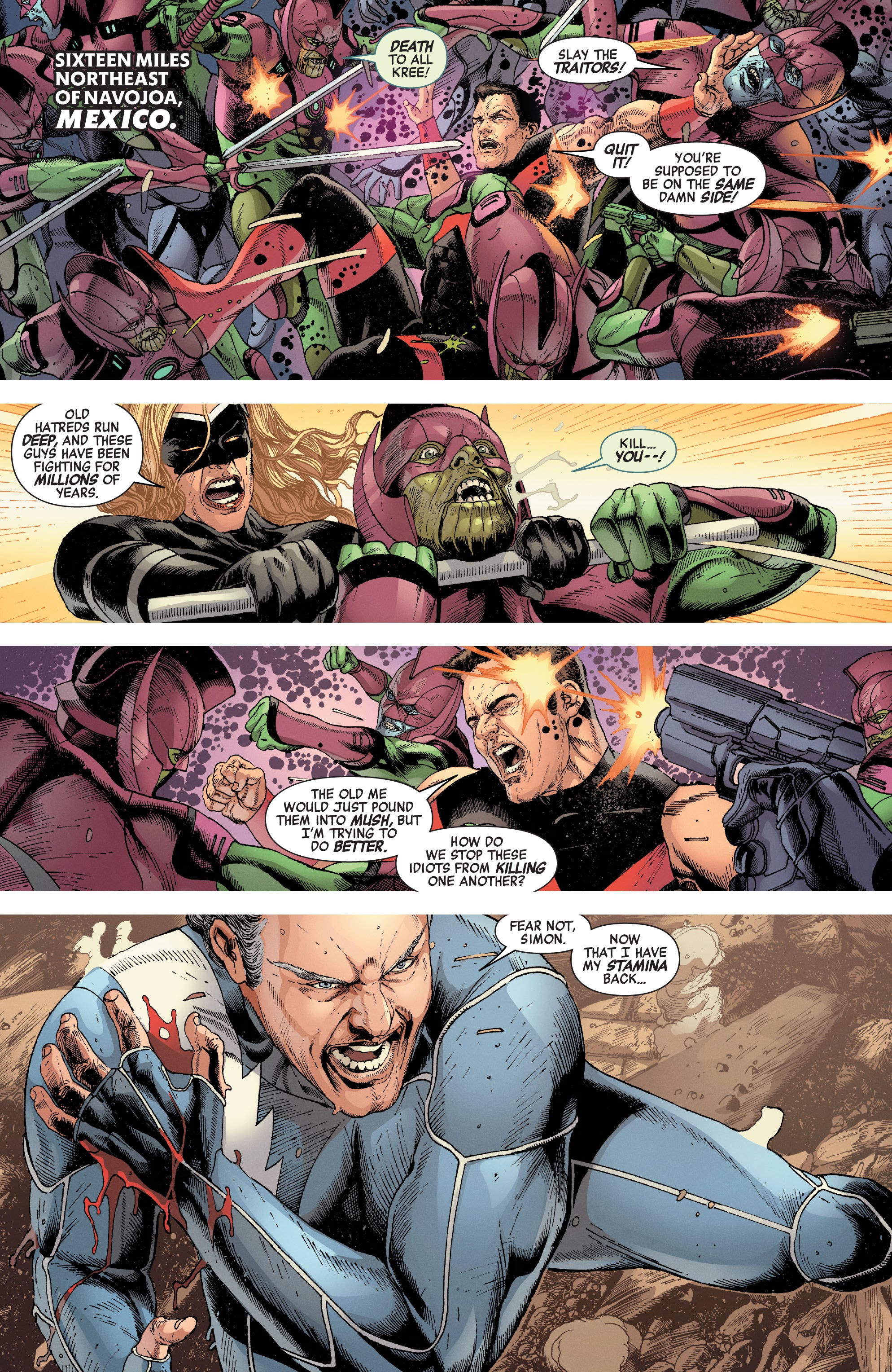 Read online Empyre: Captain America & The Avengers comic -  Issue # TPB - 113