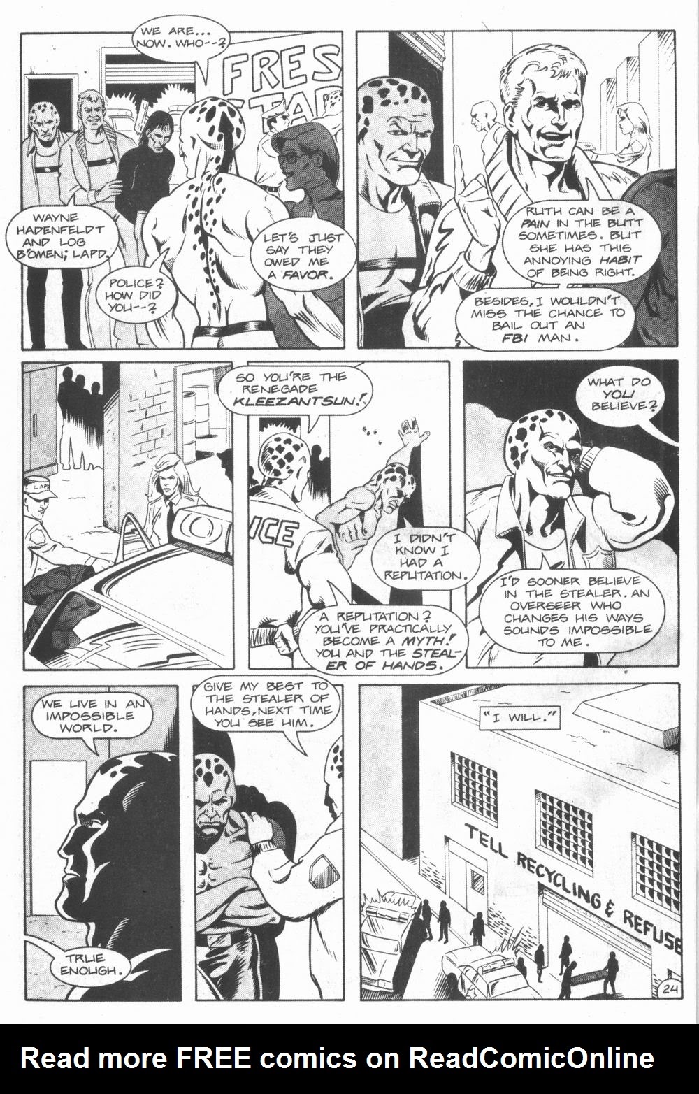 Read online Alien Nation: The Spartans comic -  Issue #4 - 26