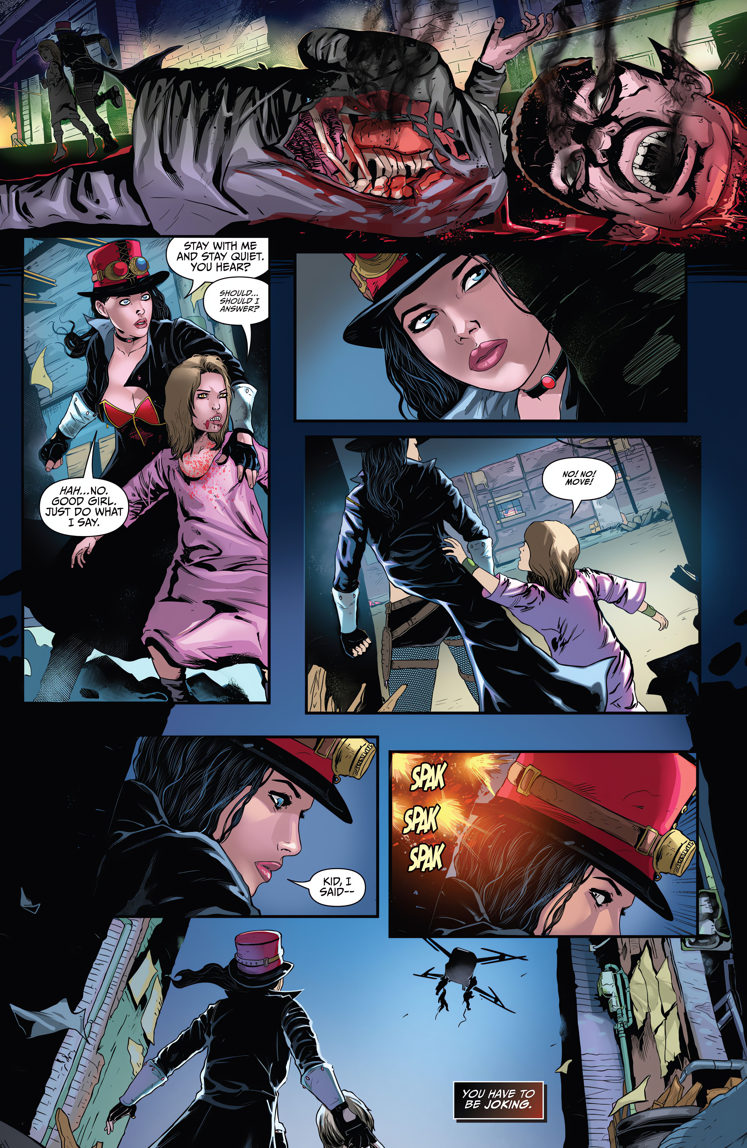 Read online Van Helsing: The Syndicate comic -  Issue # Full - 27