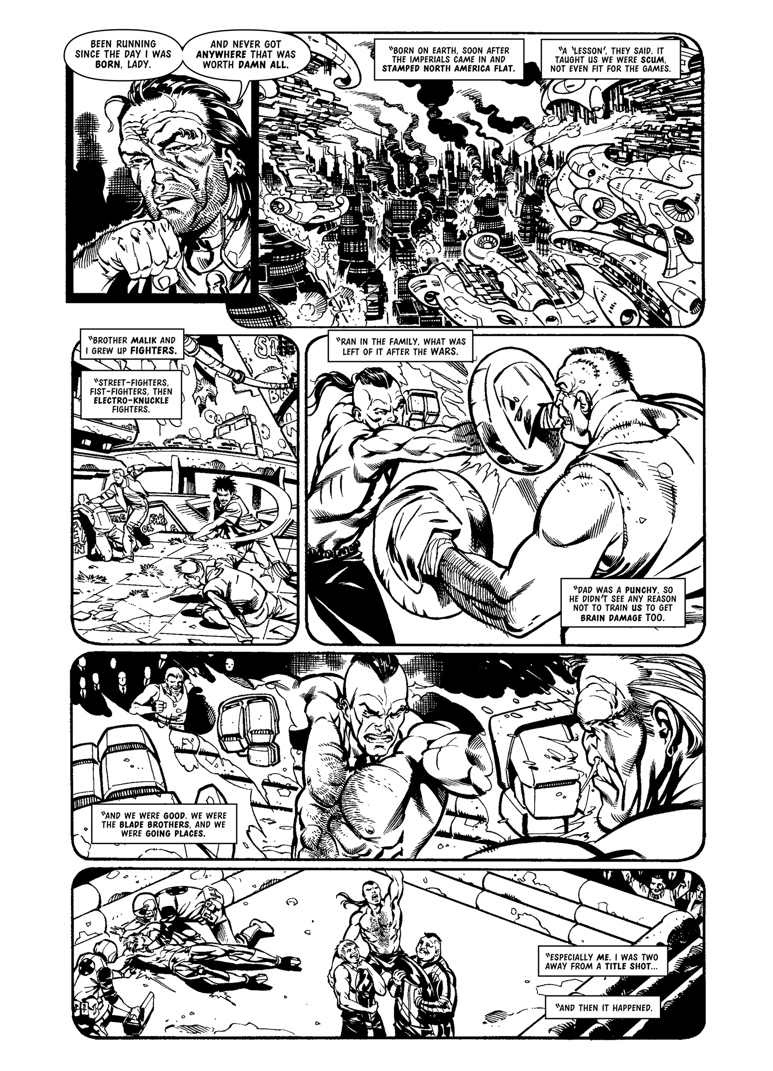 Read online Judge Dredd Megazine (Vol. 5) comic -  Issue #373 - 73